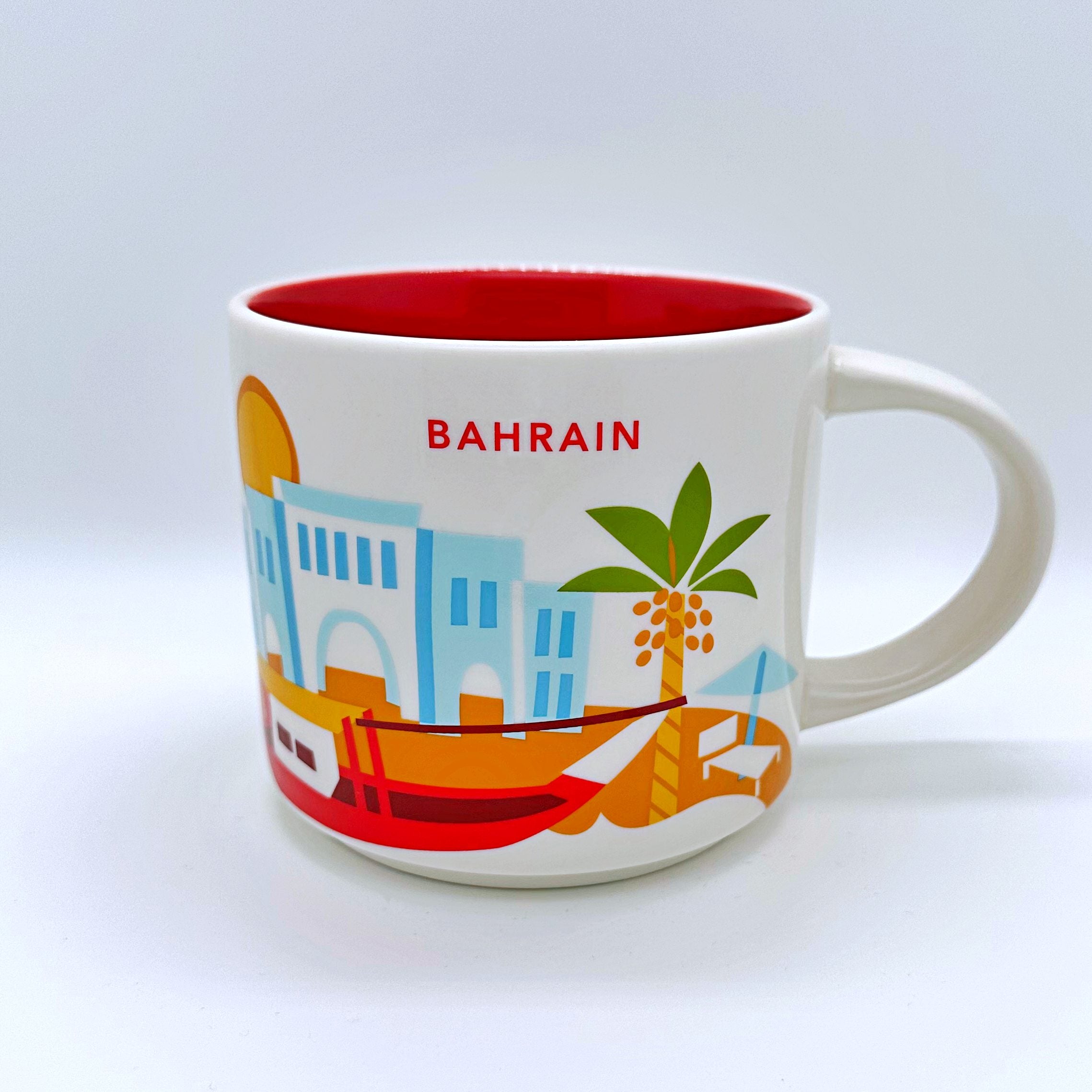 Bahrain Country Kaffee Tasse