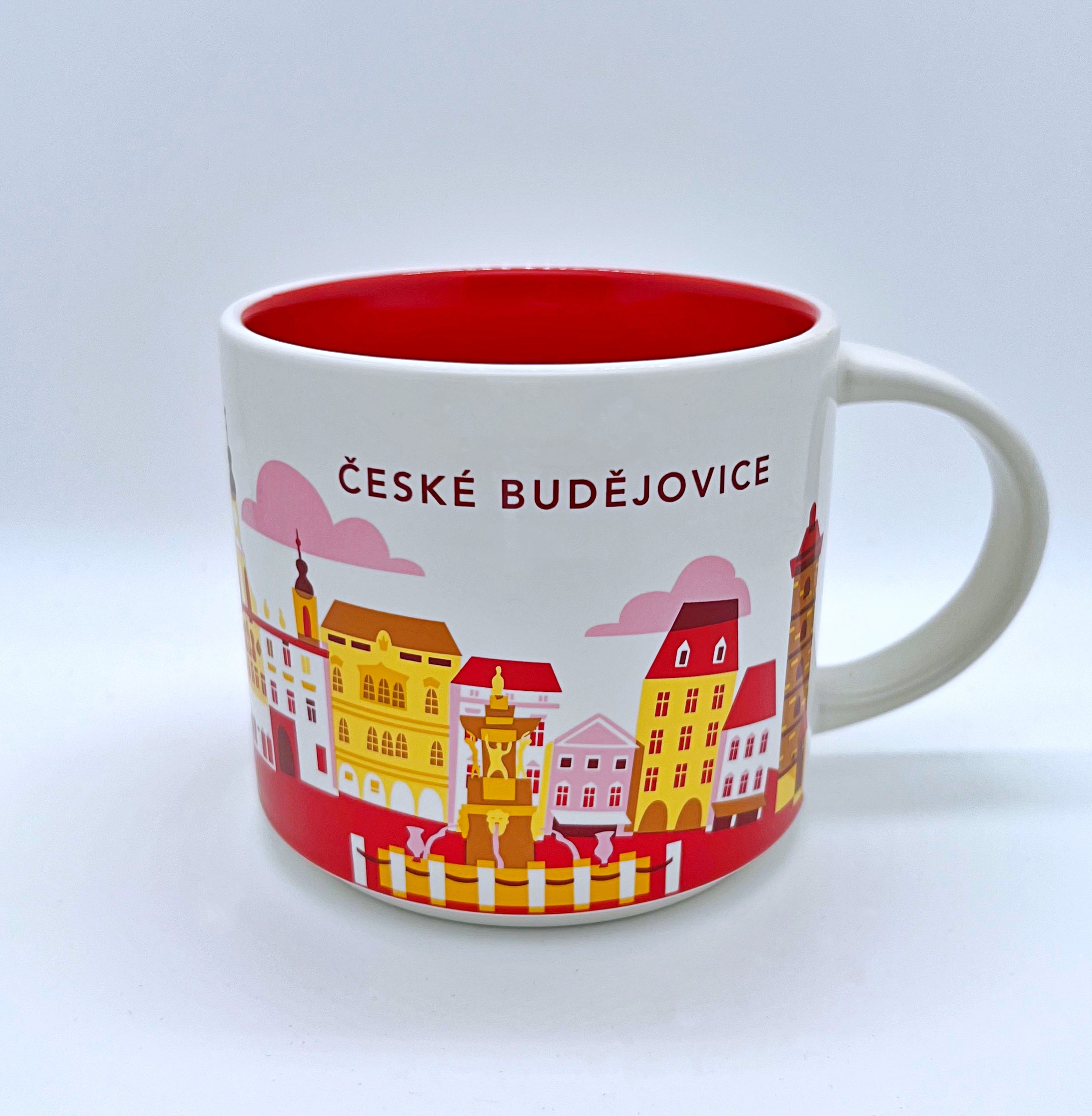 Ceské Budejovice City Kaffee Tasse