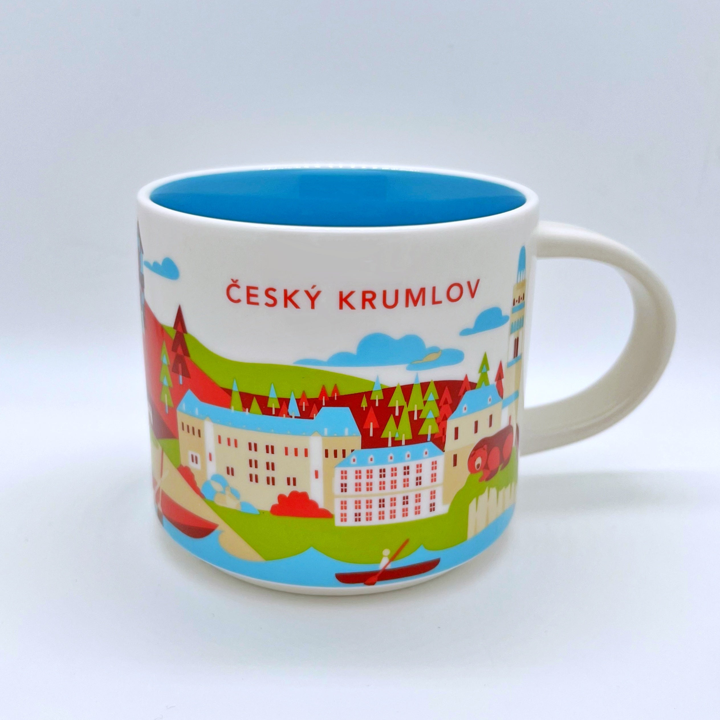 Český Krumlov City Kaffee Tasse