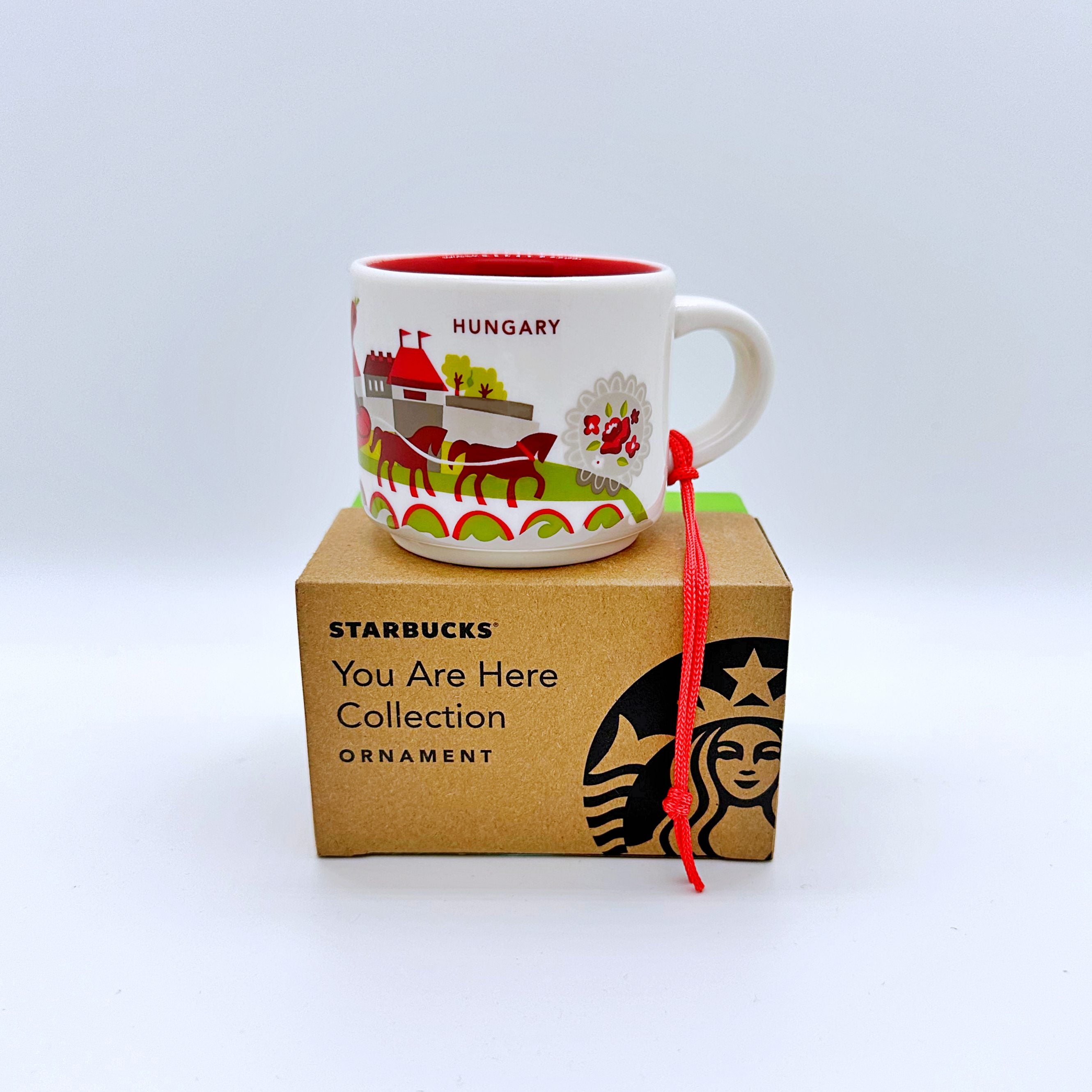 Hungary Espresso Kaffeetasse Ornament