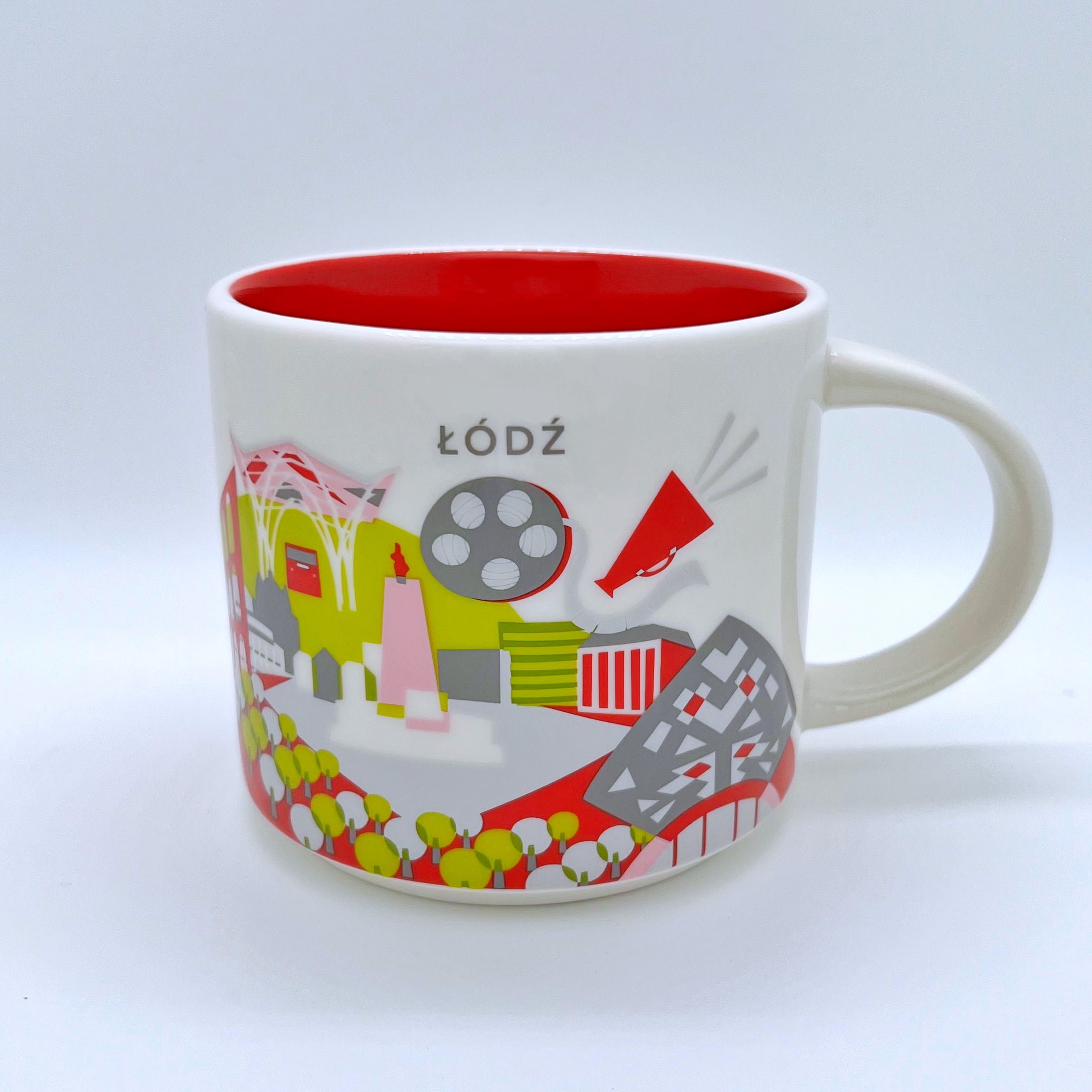 Łódź City Kaffee Tasse