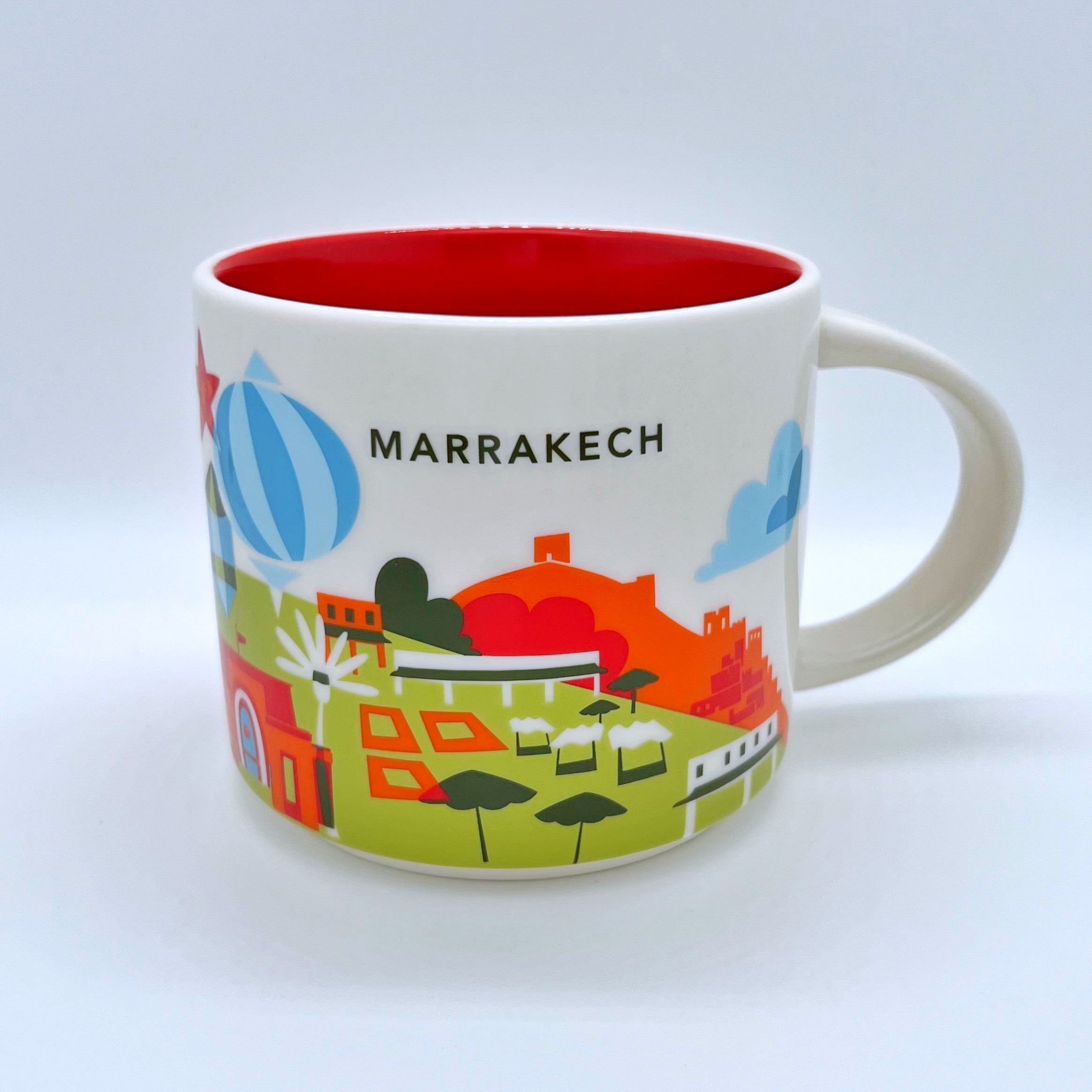 Marrakech City Kaffee Tasse