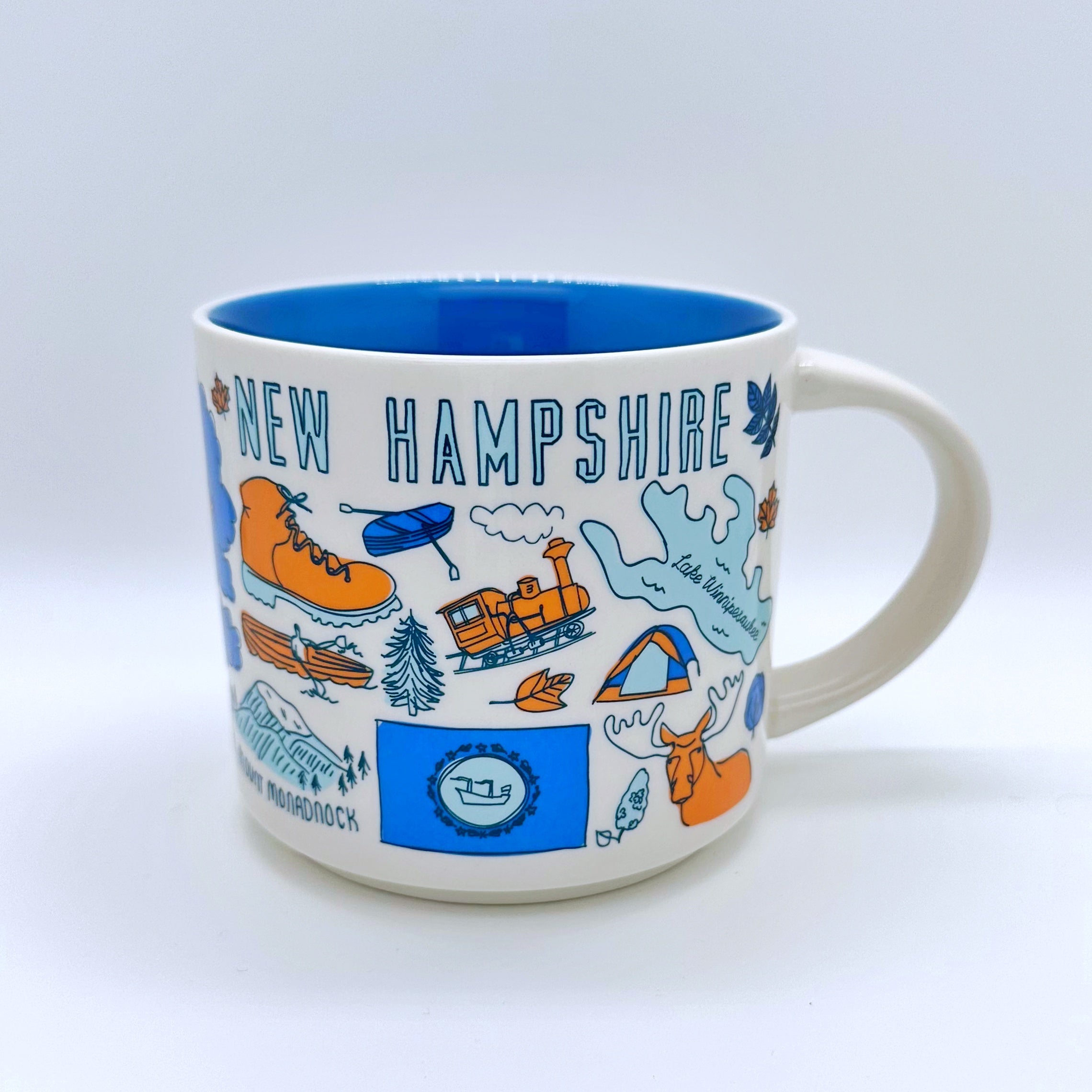 New Hampshire State Kaffee Tasse