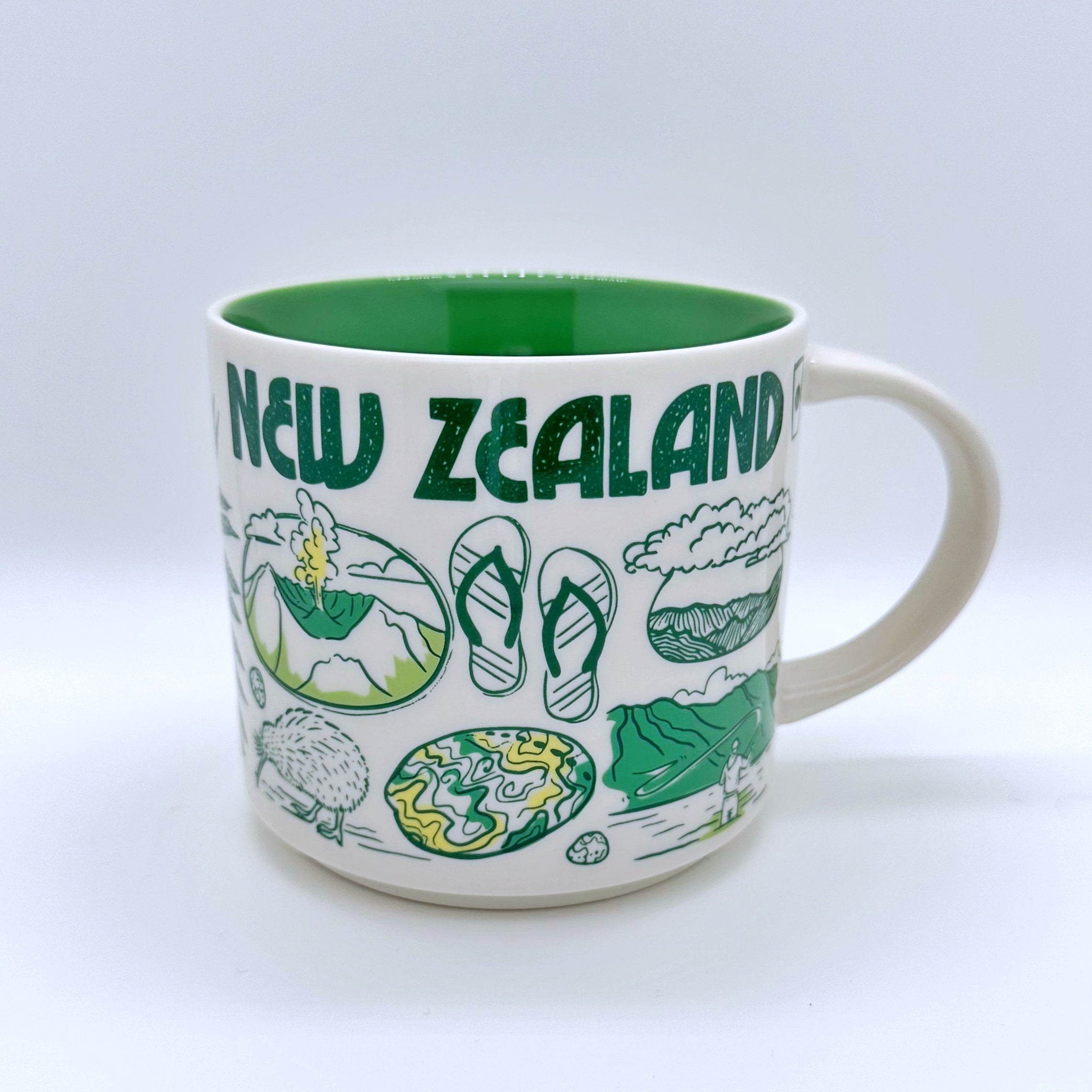 New Zealand Country Kaffee Tasse BTS