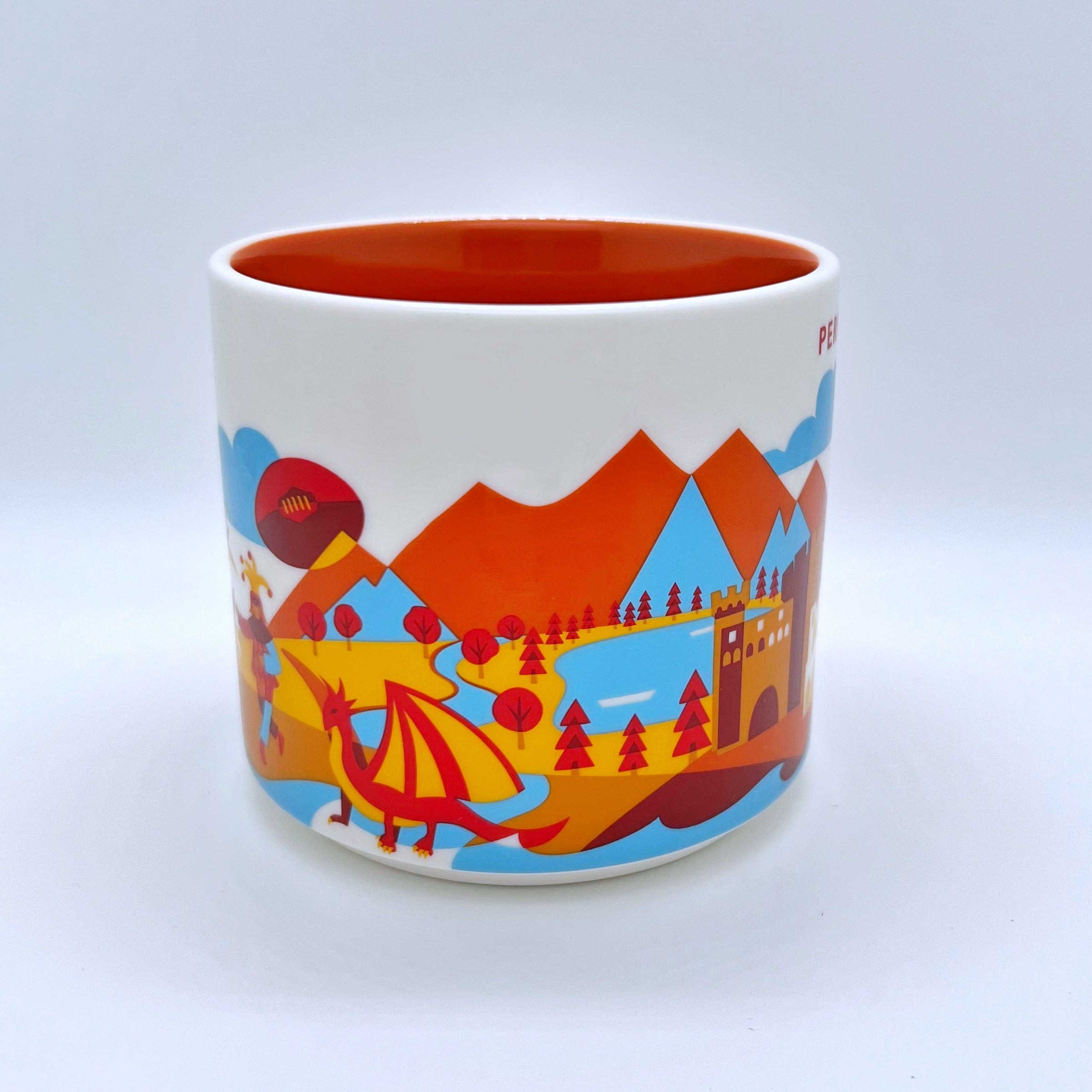 Perpignan City Kaffee Tasse