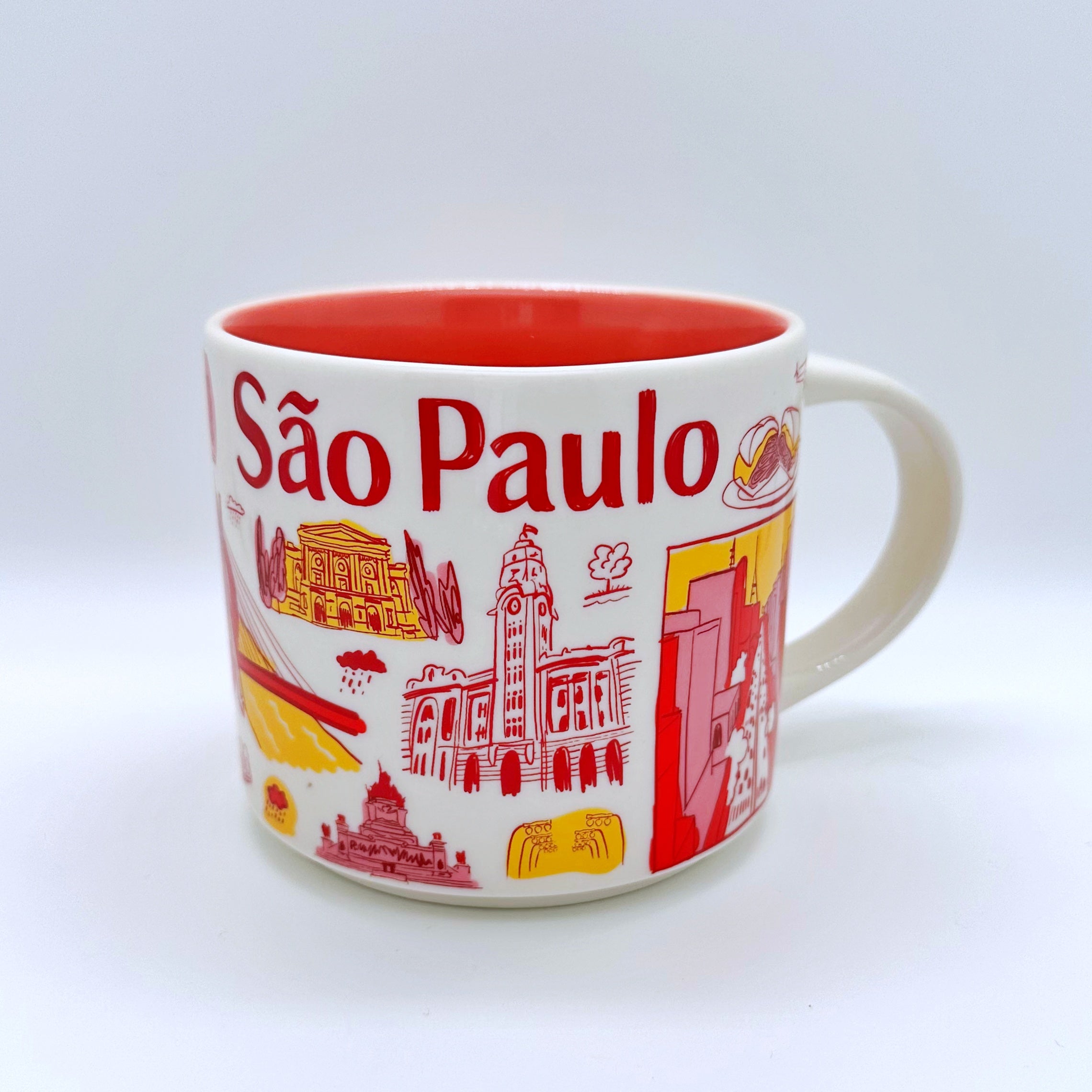 Sáo Paulo City Kaffee Tasse