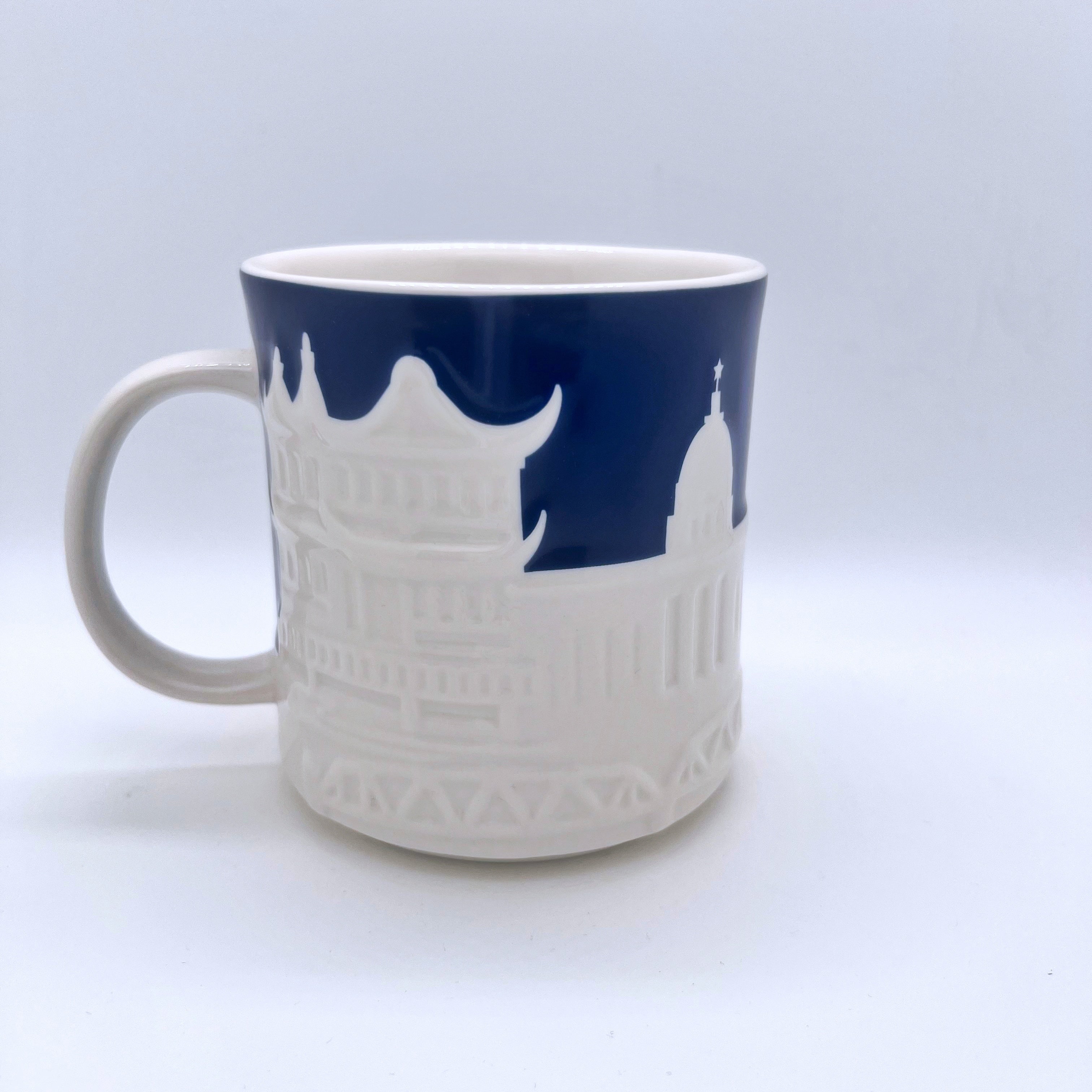 Shanghai Relief 3D City Souvenir Tasse China