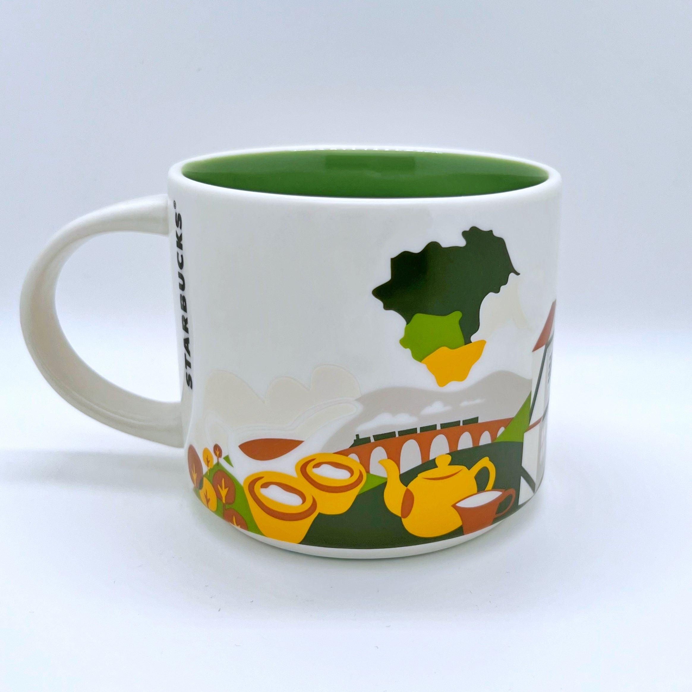 Yorkshire Region Kaffee Tasse