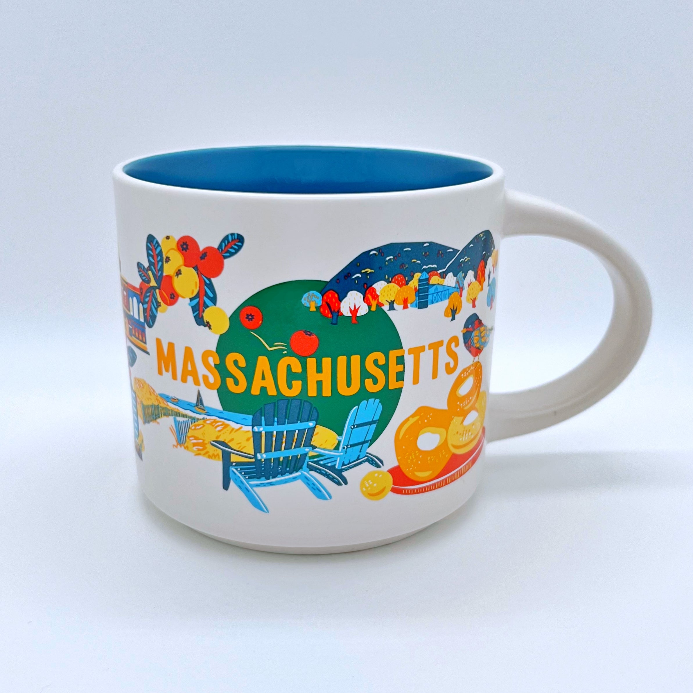 Massachusetts City Kaffee Tasse