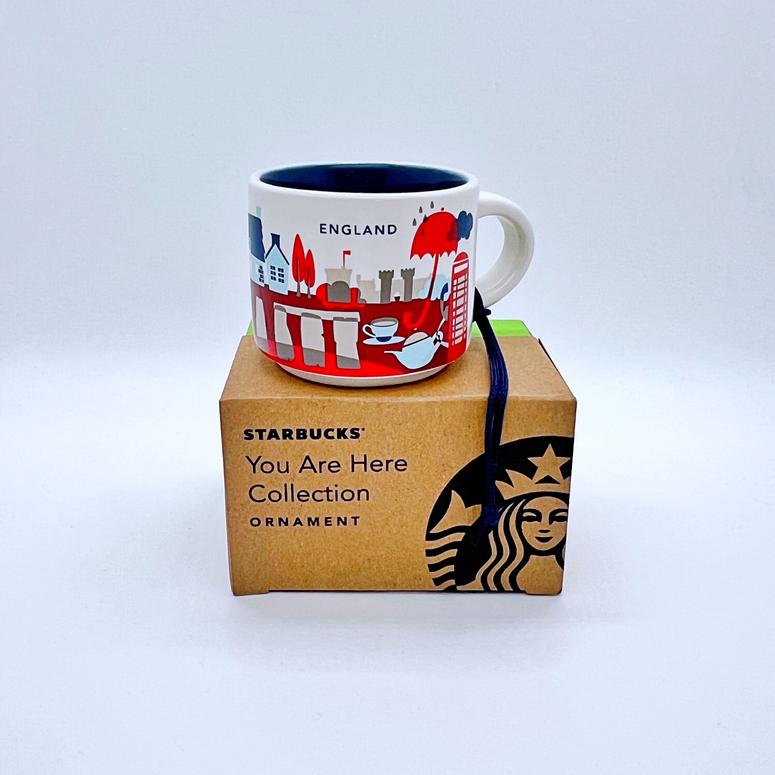 England Espresso Kaffeetasse Ornament