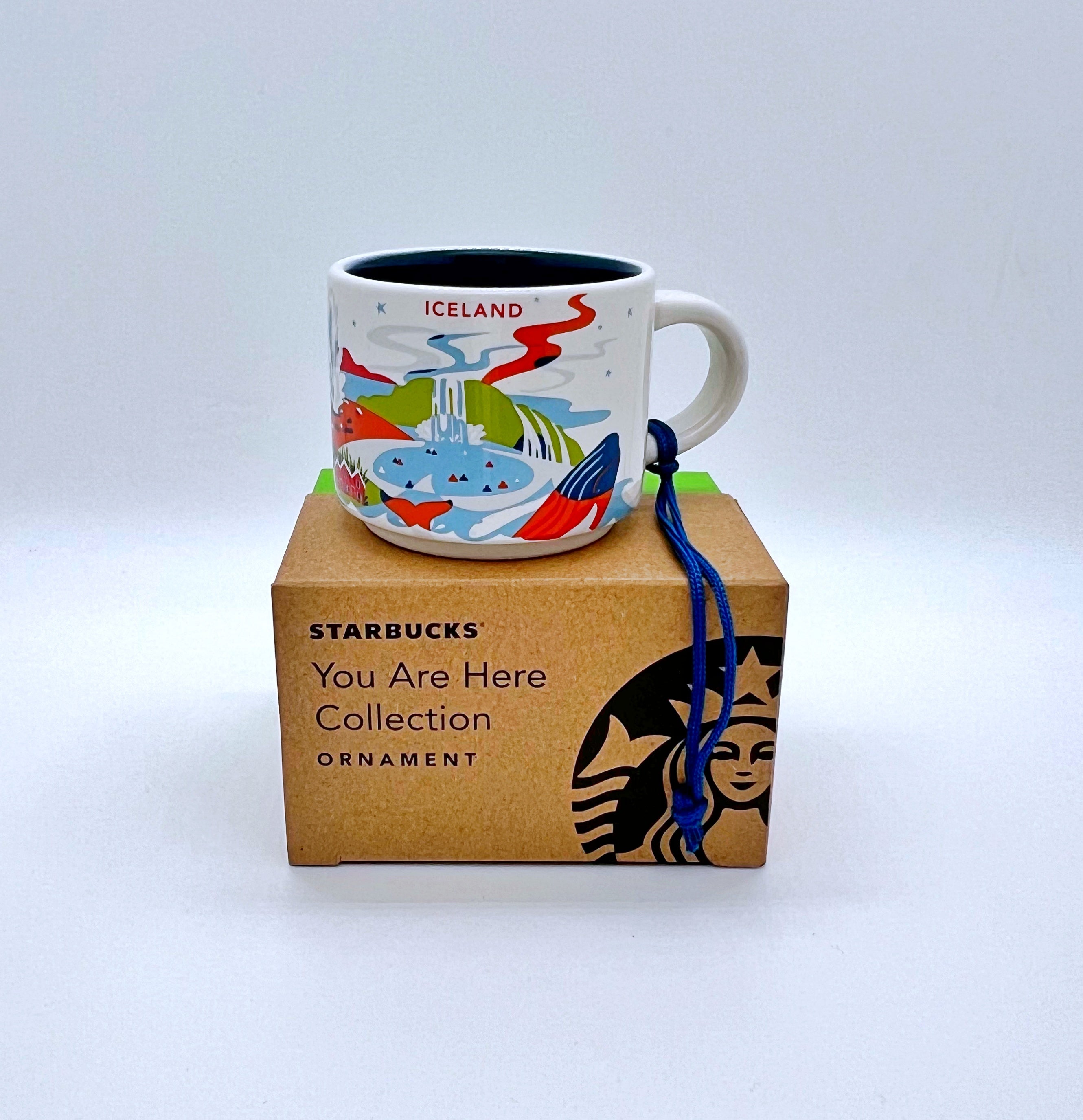 Iceland Espresso Kaffeetasse Ornament