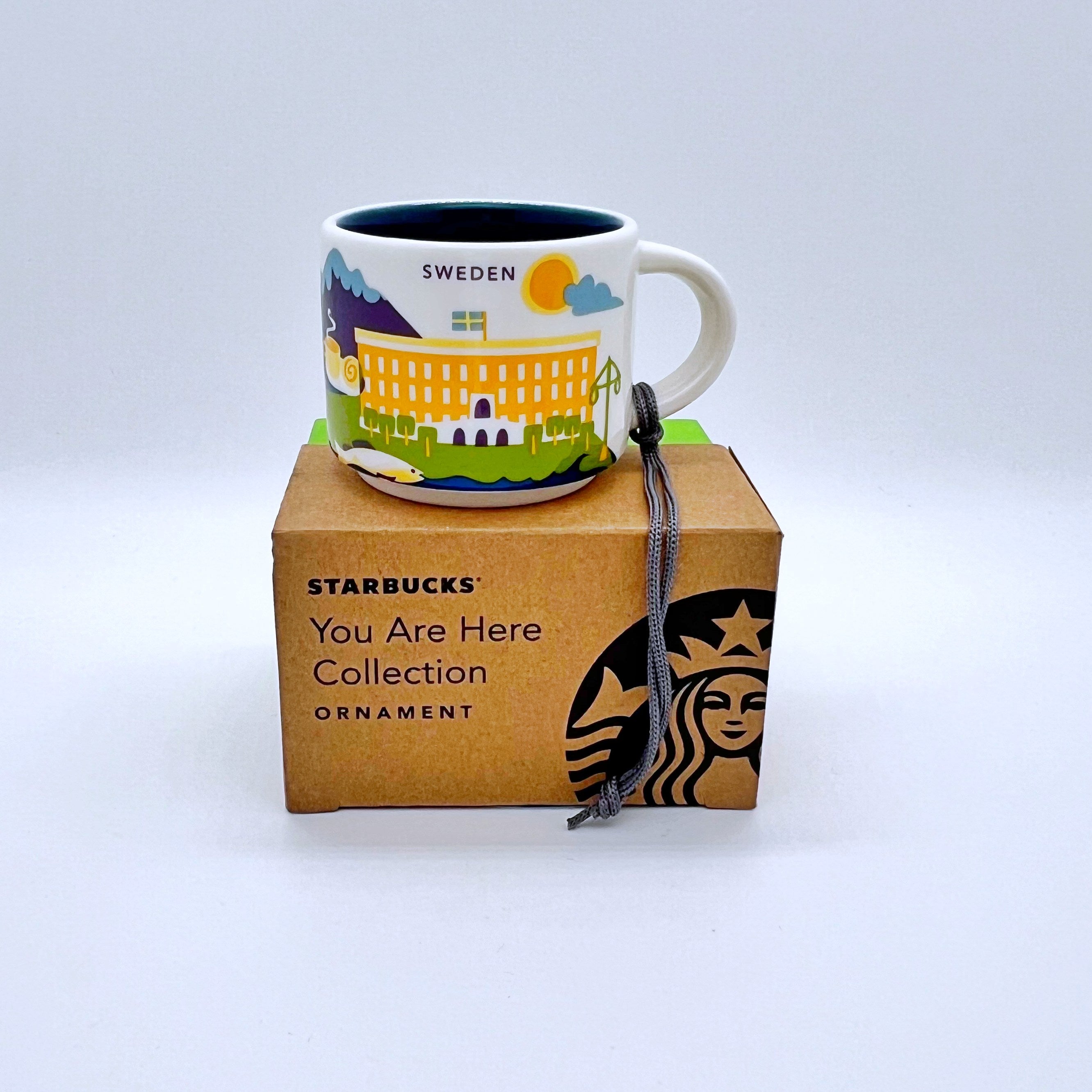 Sweden Espresso Kaffeetasse Ornament