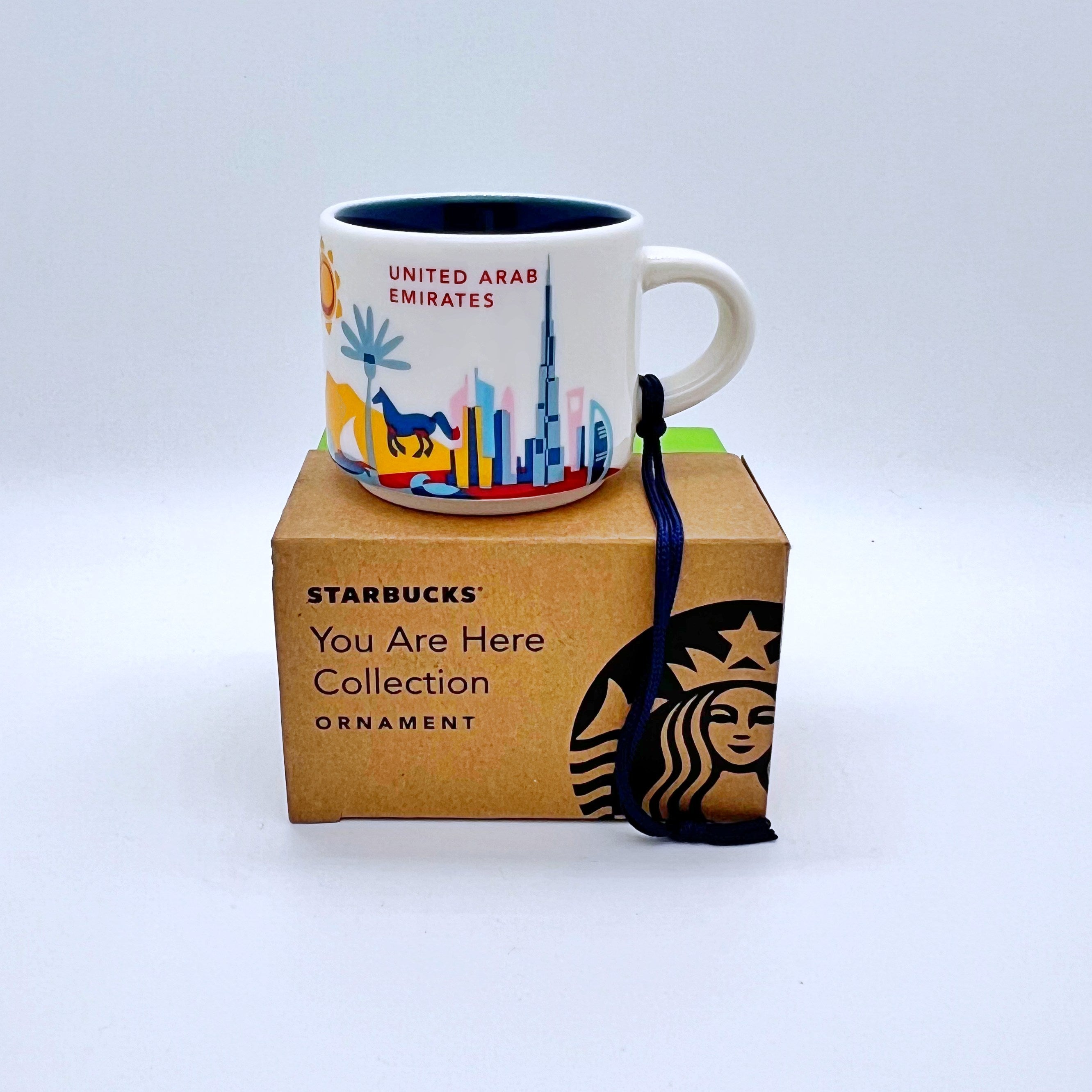 United Arab Emirates Espresso Kaffeetasse Ornament