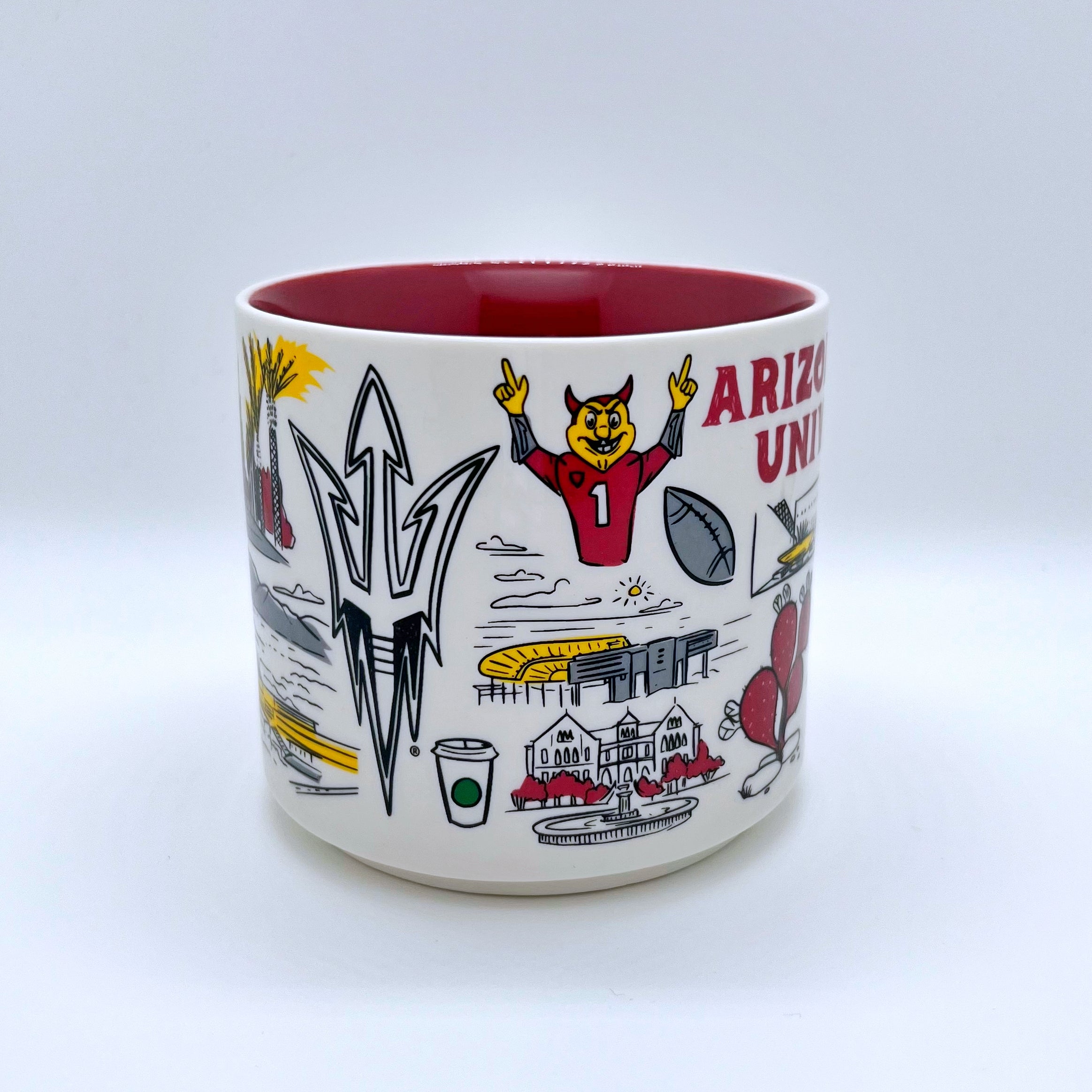 Starbucks 🇺🇸 Arizona State University Kaffee Tasse - The Coffee Mug Shop