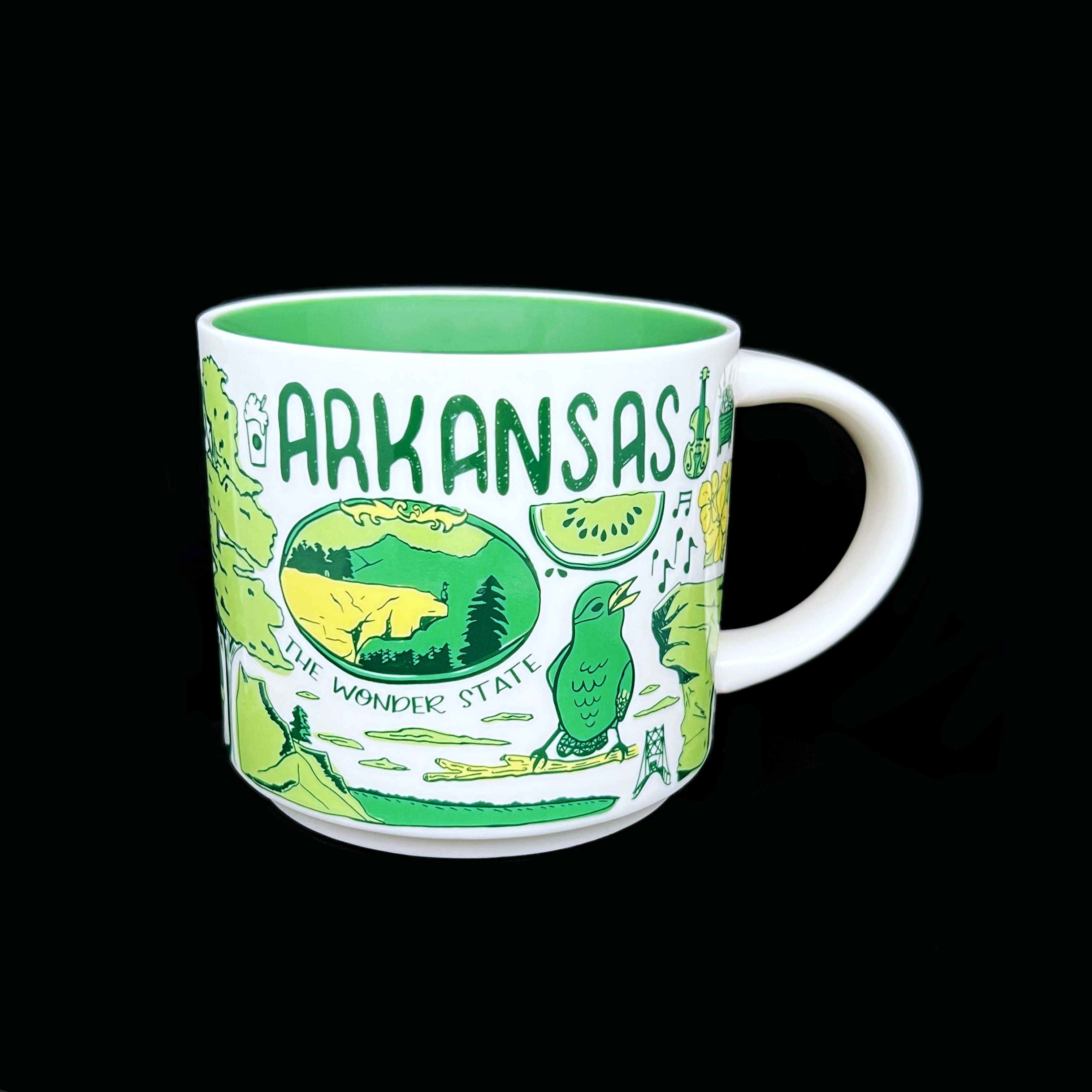 Starbucks 🇺🇸 ARKANSAS State Kaffee Tasse - The Coffee Mug Shop