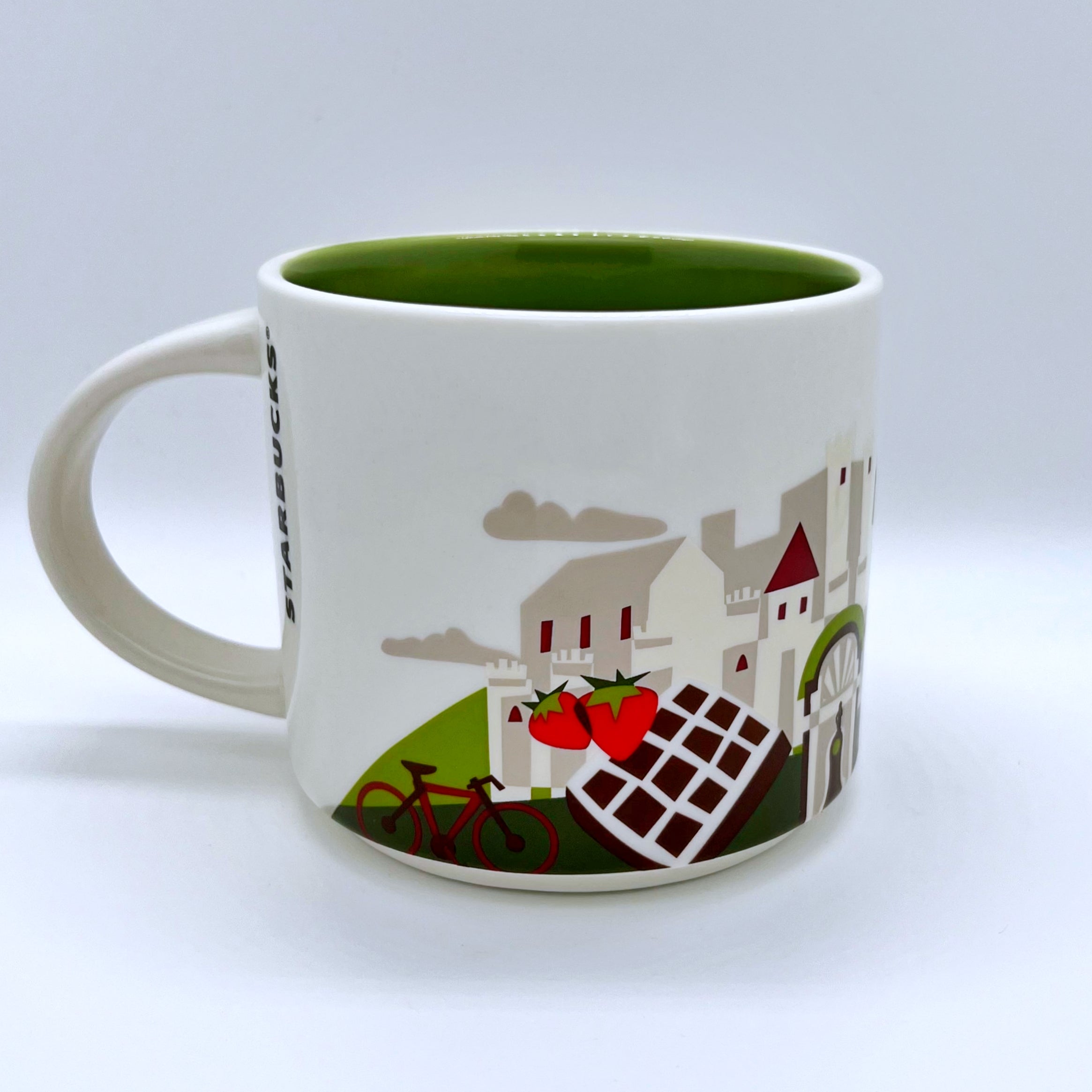 Starbucks 🇧🇪 BELGIUM Country Kaffee Tasse - The Coffee Mug Shop