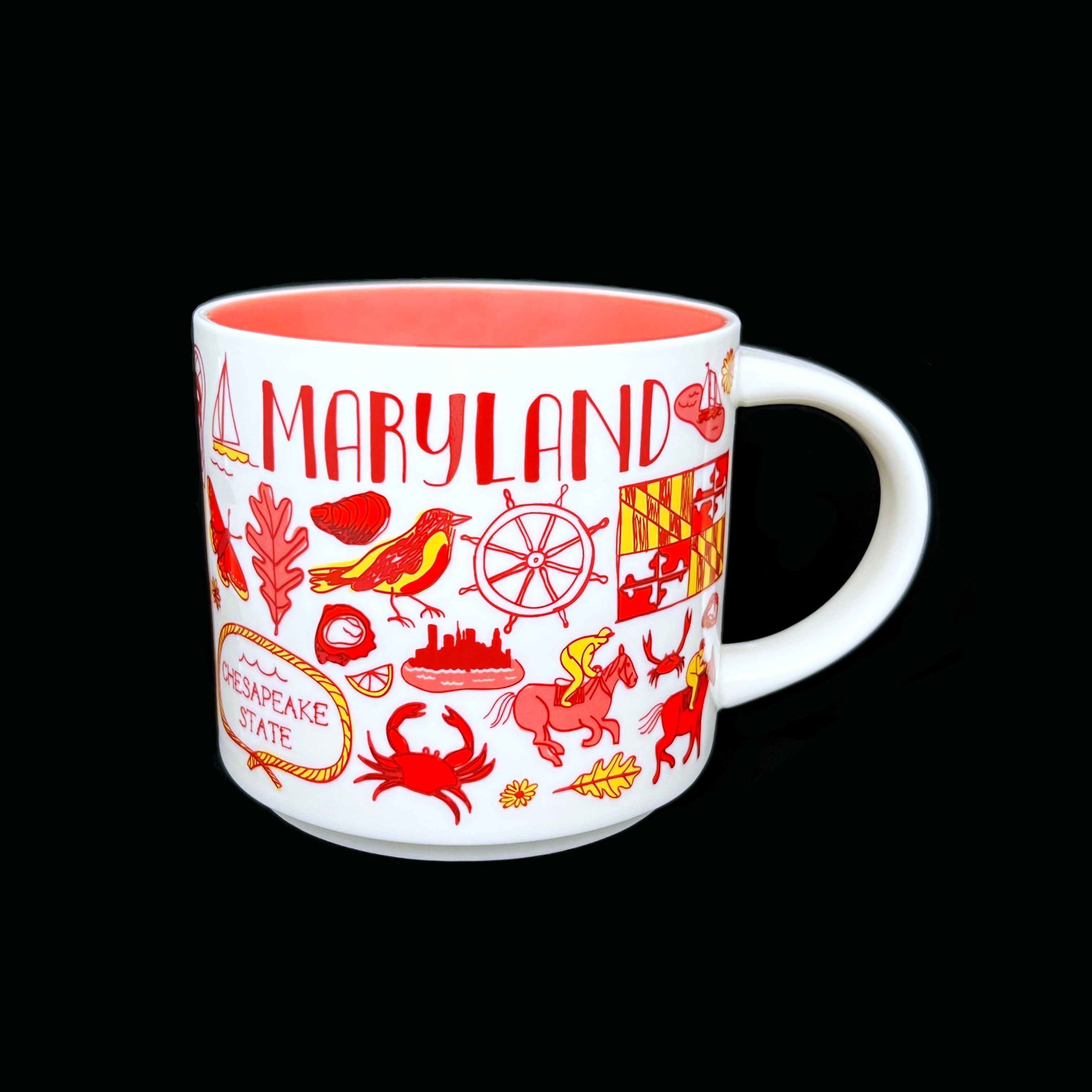 Starbucks 🇺🇸 MARYLAND (V.1) State Kaffee Tasse - The Coffee Mug Shop