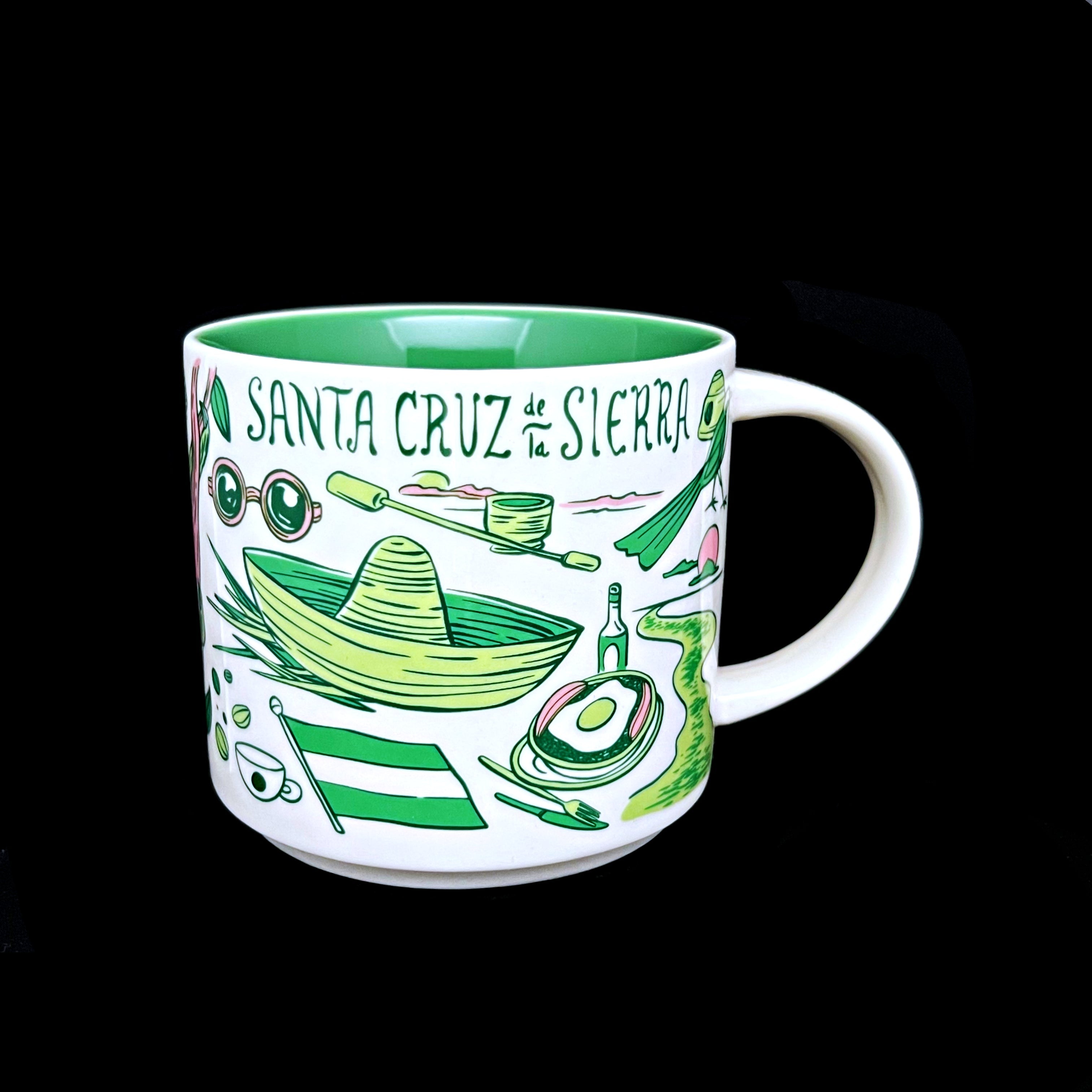Starbucks 🇧🇴 SANTA CRUZ DE LA SIERRA City Kaffee Tasse - The Coffee Mug Shop