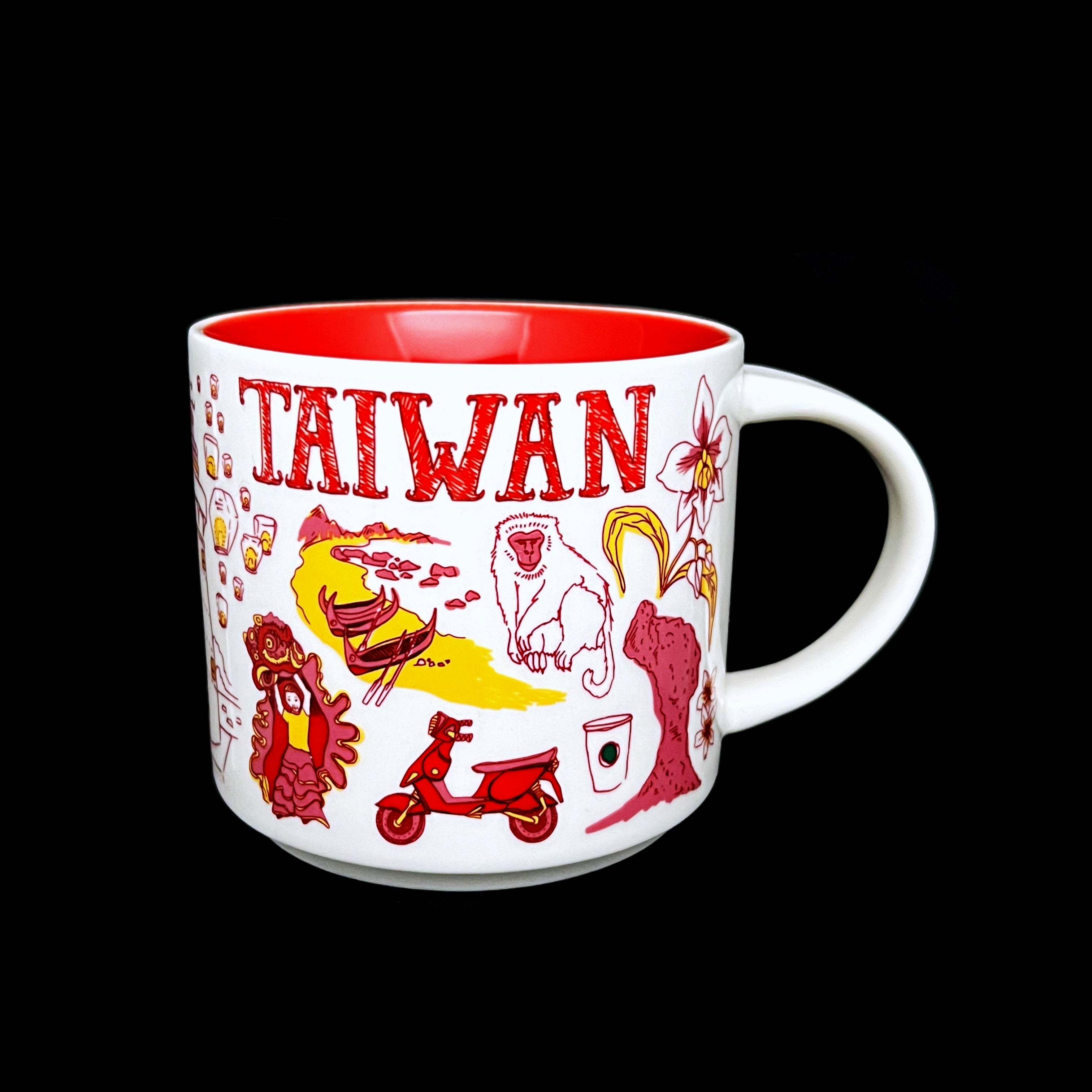 Starbucks 🇹🇼 TAIWAN Country Kaffee Tasse - The Coffee Mug Shop