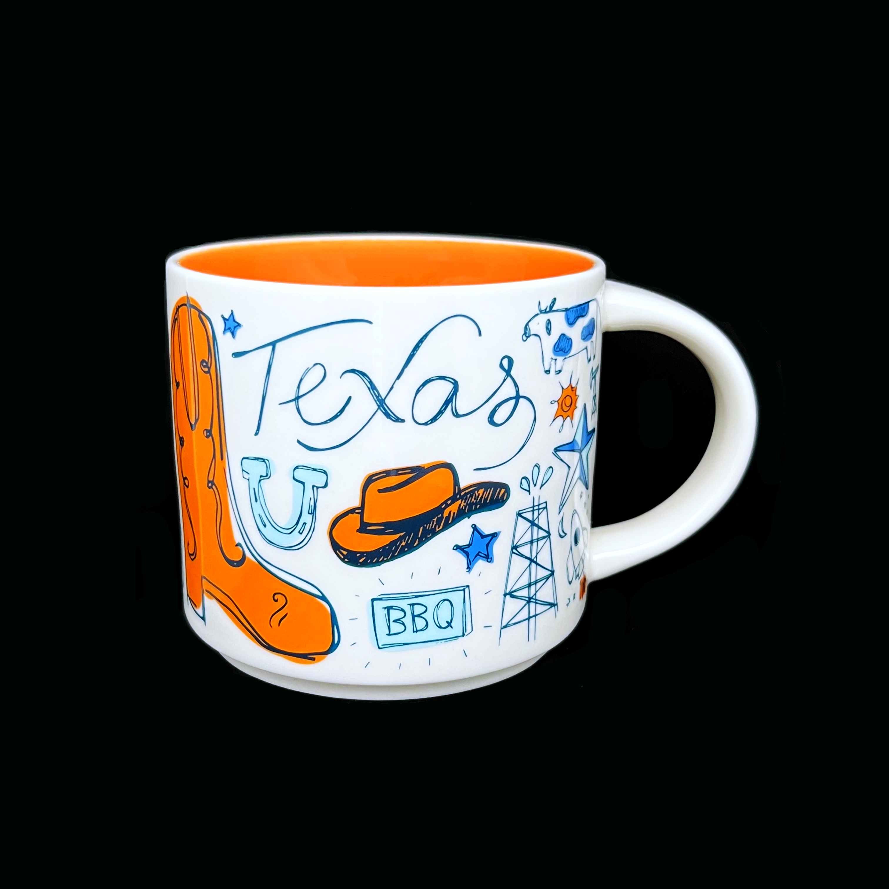 Starbucks 🇺🇸 TEXAS (V.1) State Kaffee Tasse - The Coffee Mug Shop