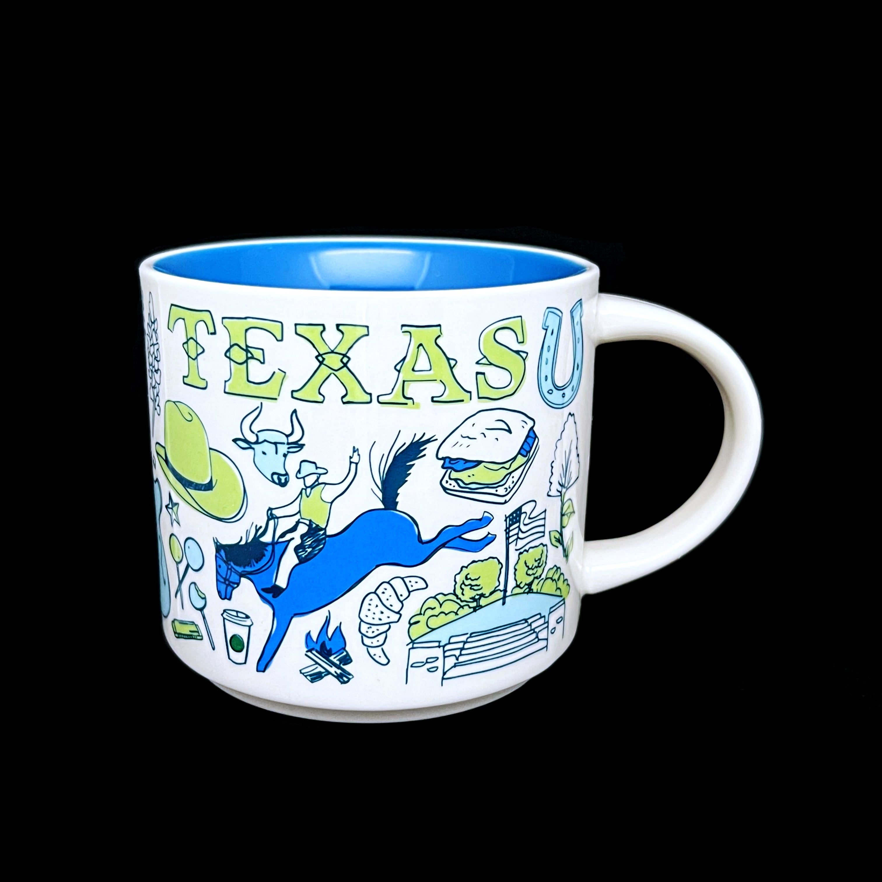 Starbucks 🇺🇸 TEXAS (V.3) City Kaffee Tasse - The Coffee Mug Shop