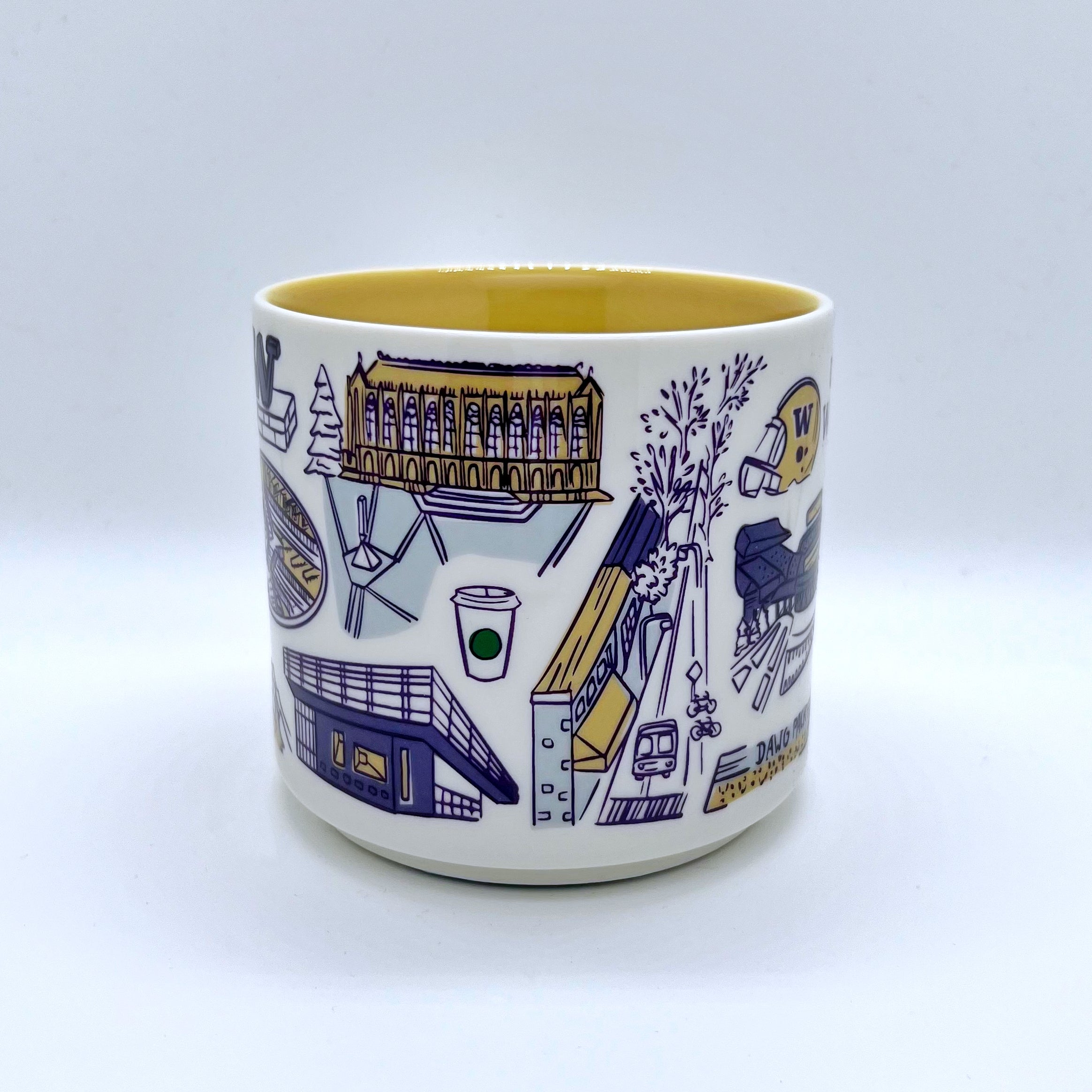 Starbucks 🇺🇸 University of Washington Kaffee Tasse - The Coffee Mug Shop
