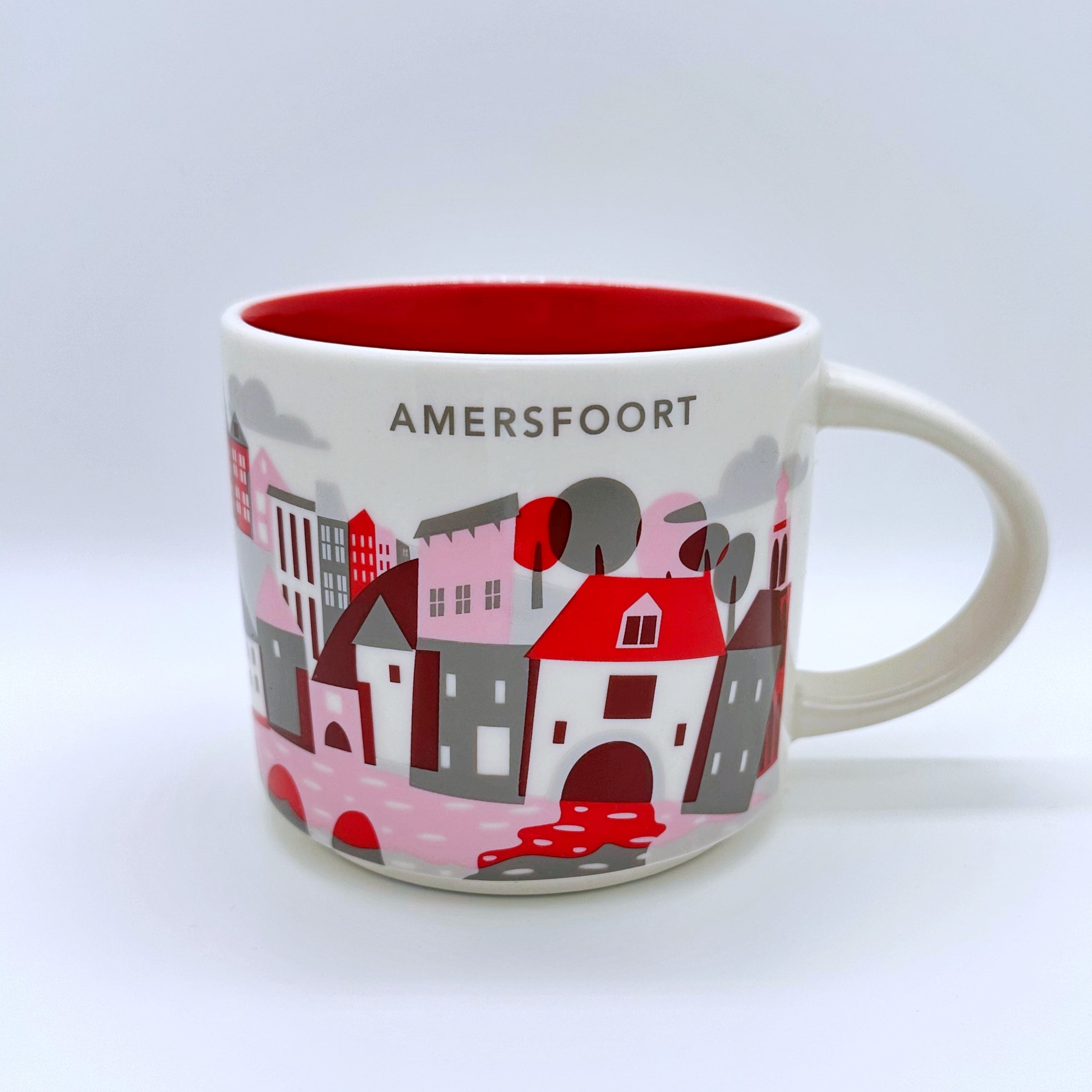 Starbucks Tasse für Kaffee oder Tee mit Bildern aus Amersfoort City Niederlande 