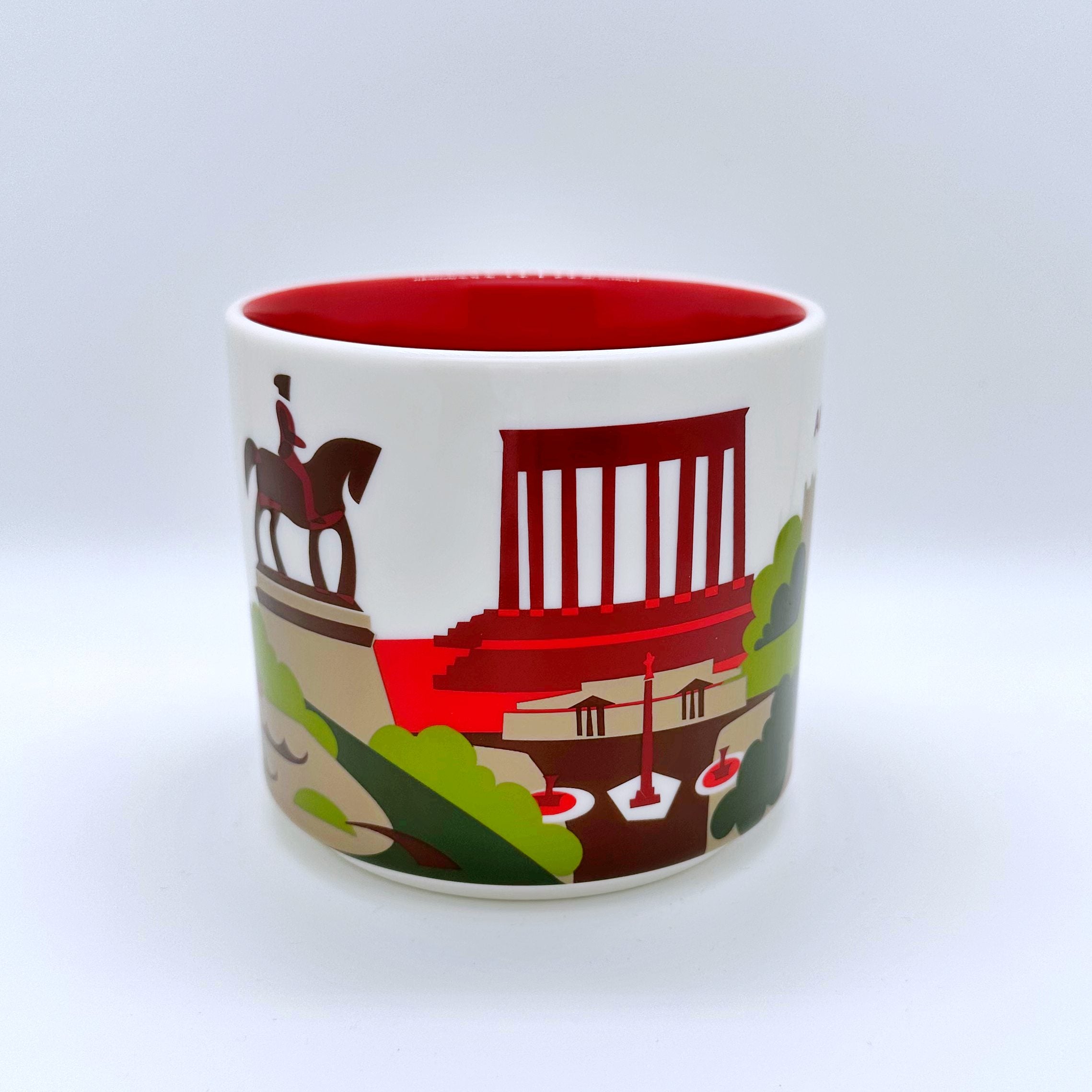 STARBUCKS mug YAH ceramic mug YOU ARE HERE city mug coffee mug Xmas Gift  414ml