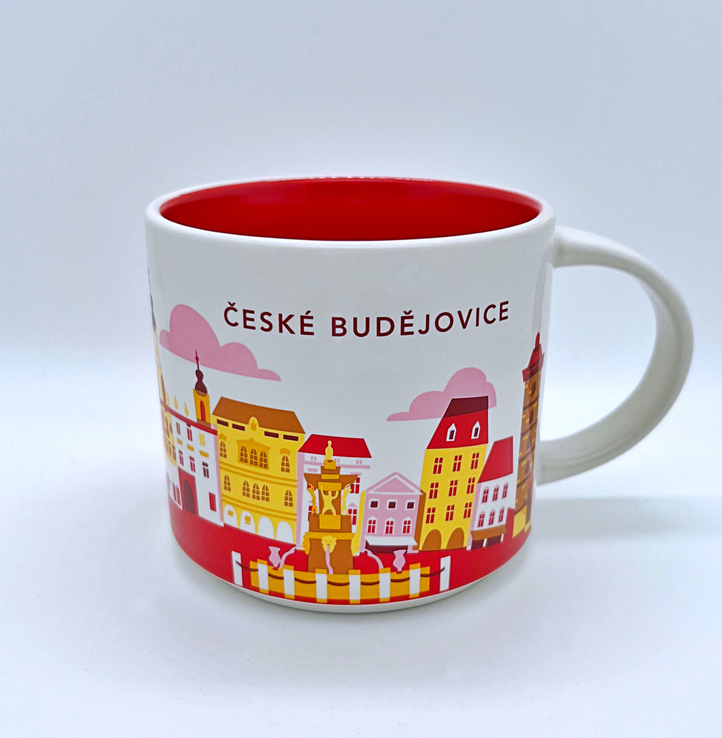 Ceské Budejovice City Kaffee Tasse