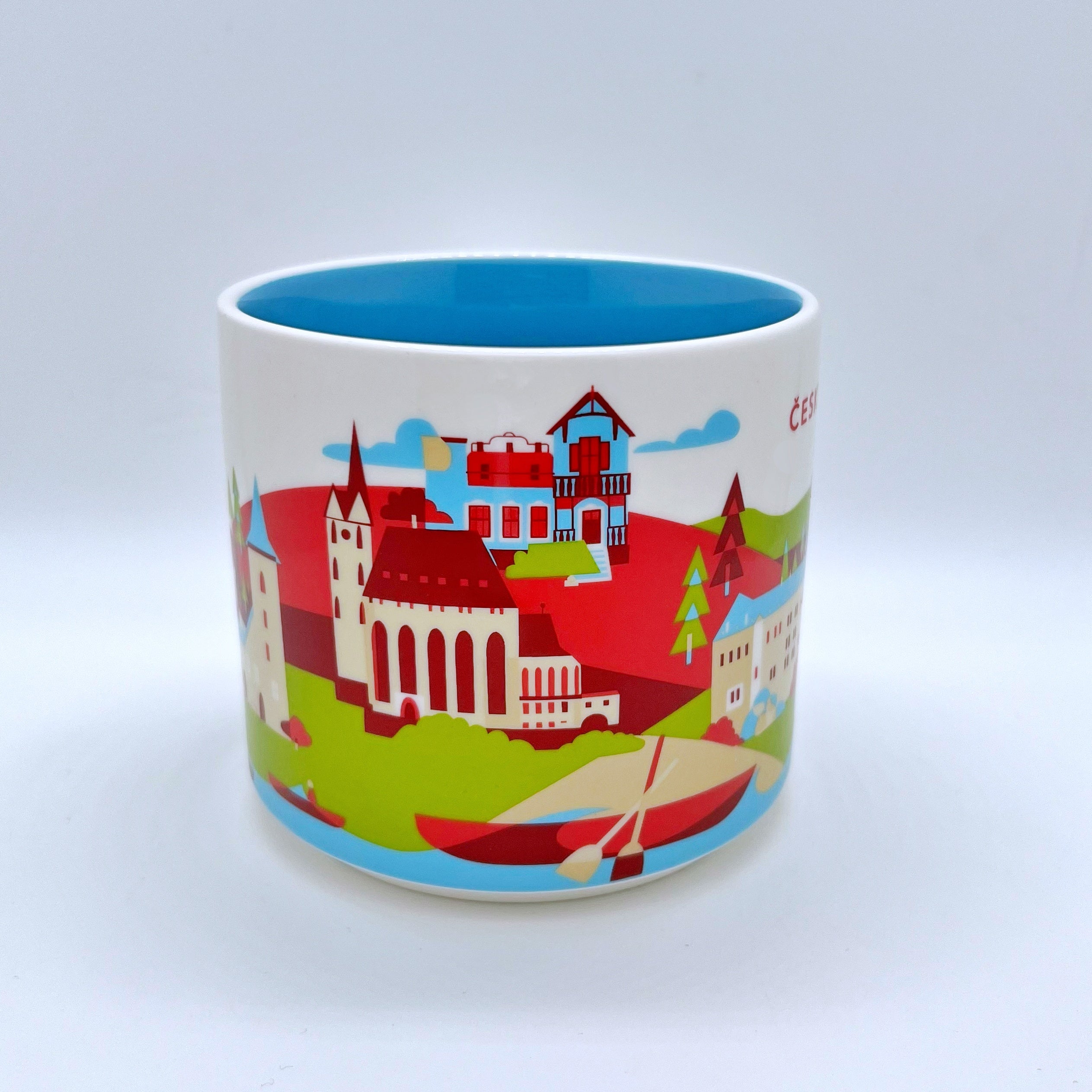 Český Krumlov City Kaffee Tasse
