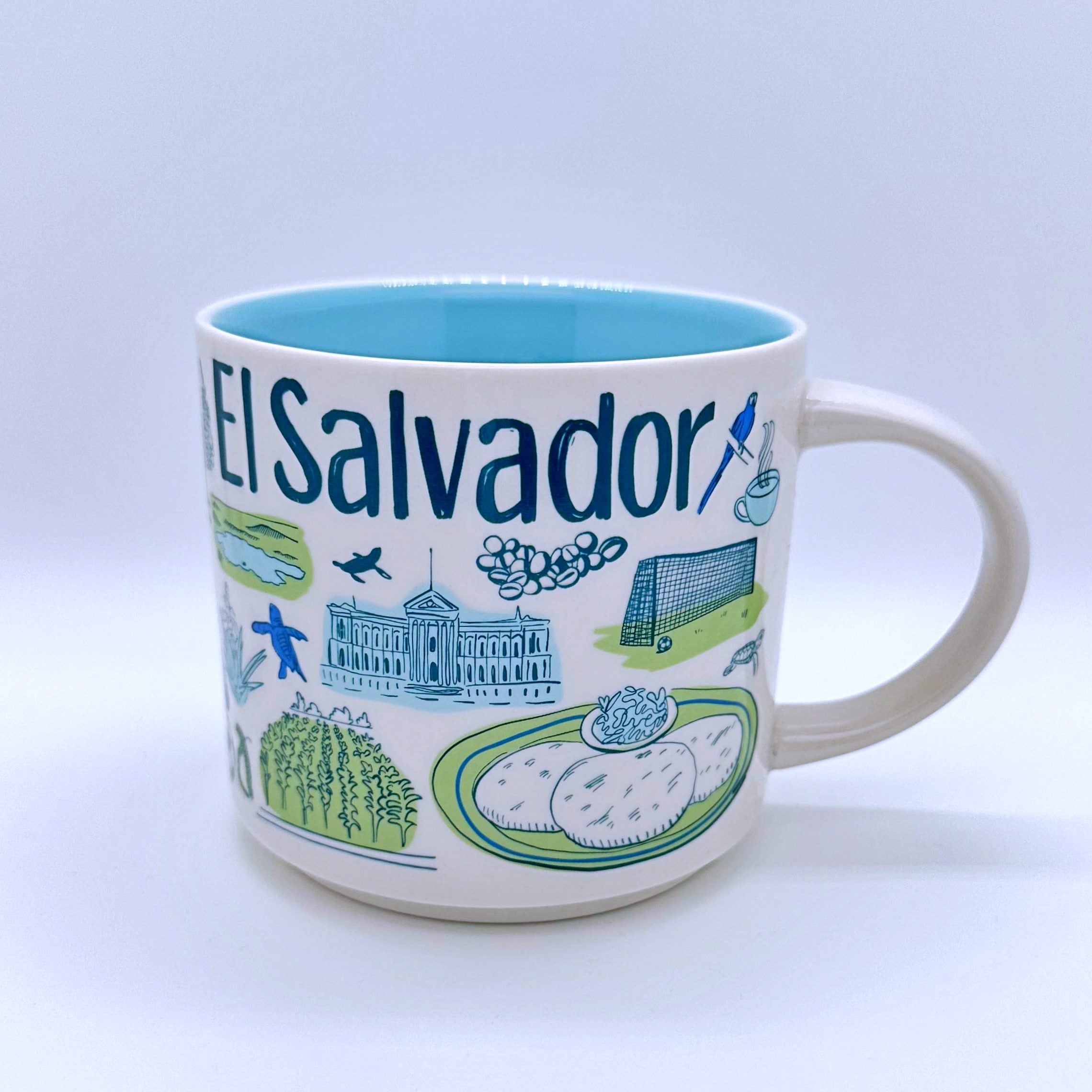 El Salvador Country Kaffee Tasse