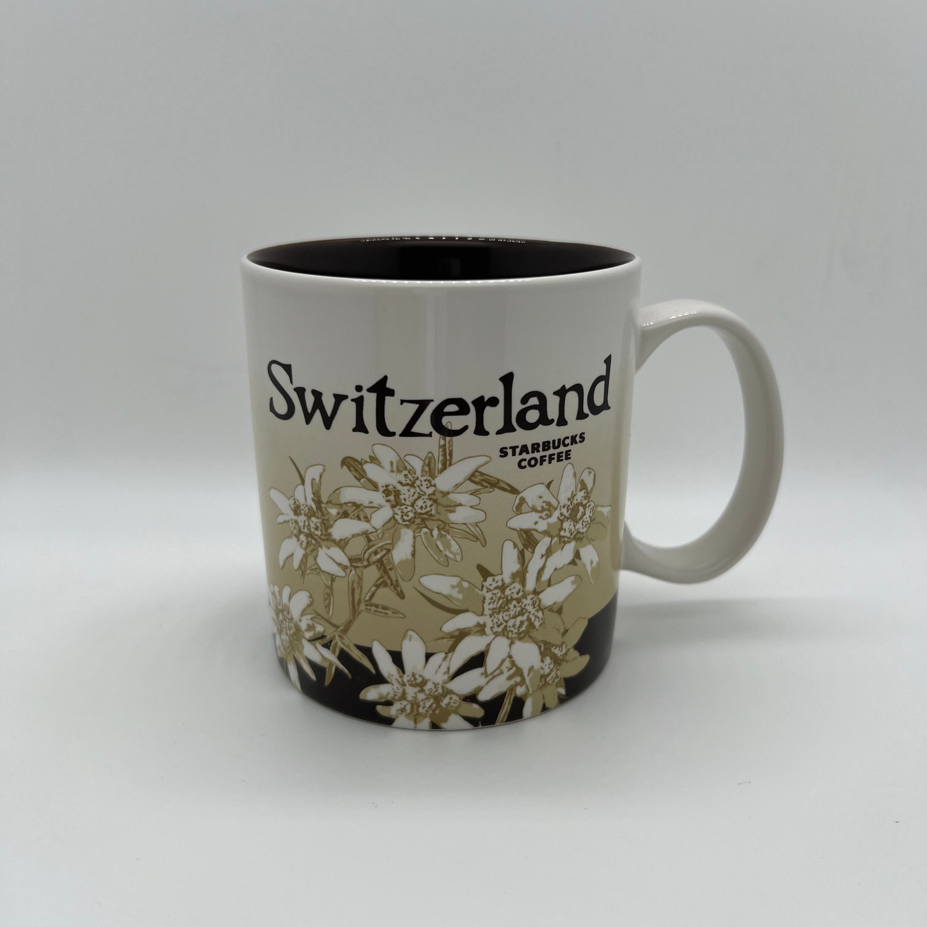 Switzerland Global City Icon Kaffee Tasse