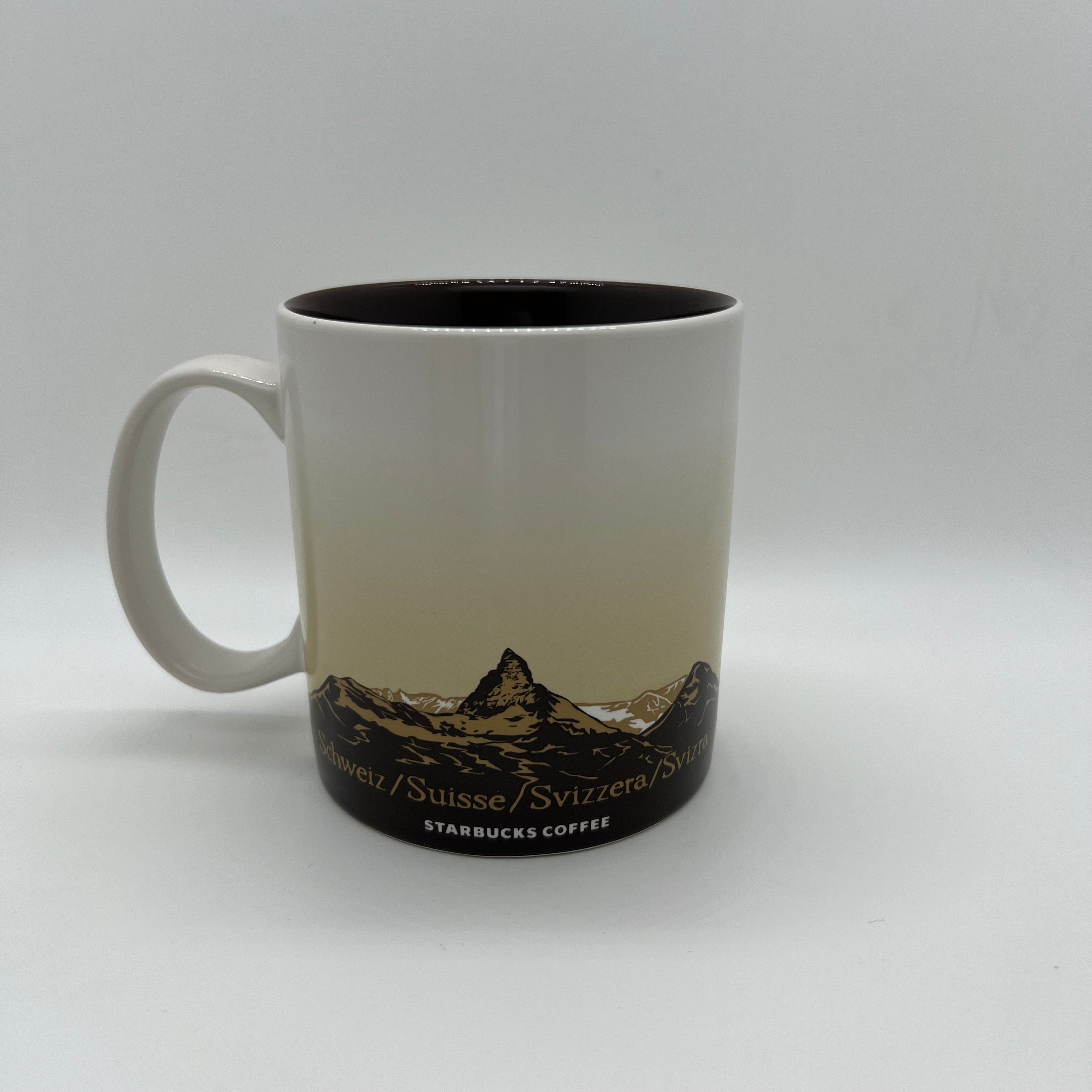 Switzerland Global City Icon Kaffee Tasse