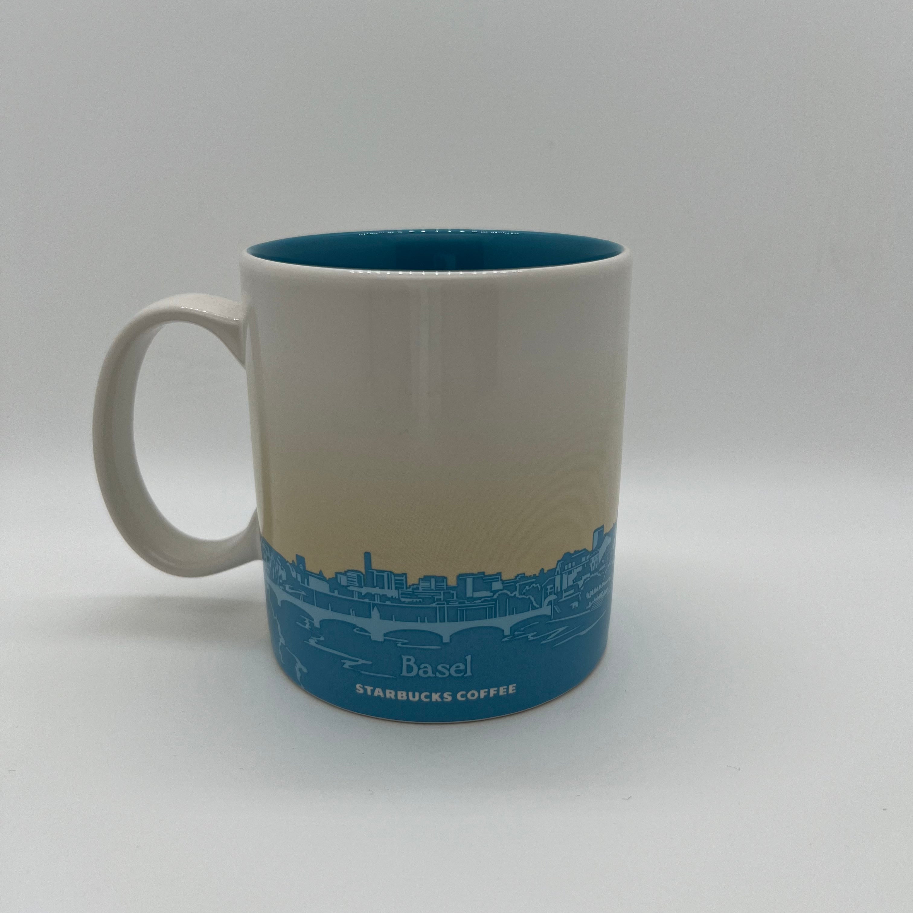 Basel Global City Icon Kaffee Tasse