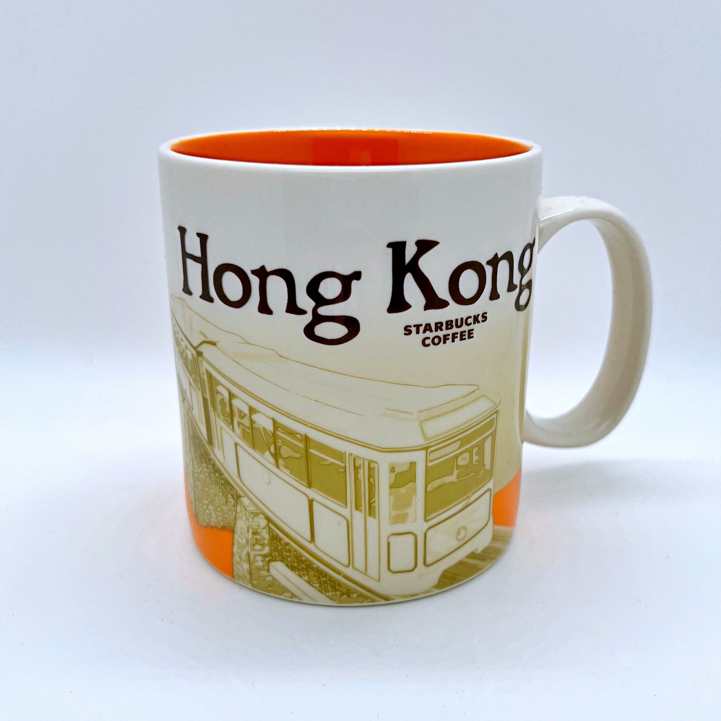 Hong Kong Global City Icon Kaffee Tasse