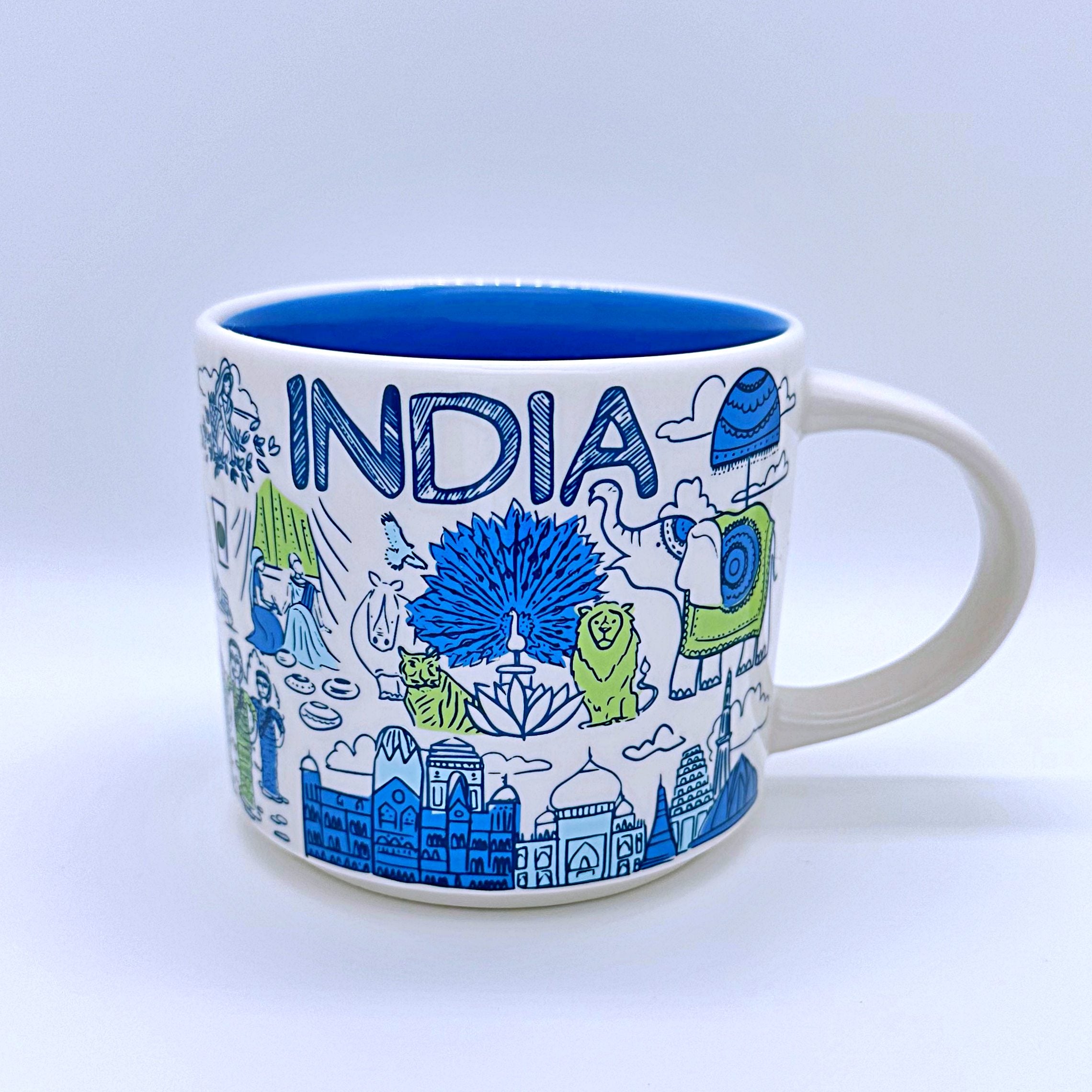 India Country Kaffee Tasse