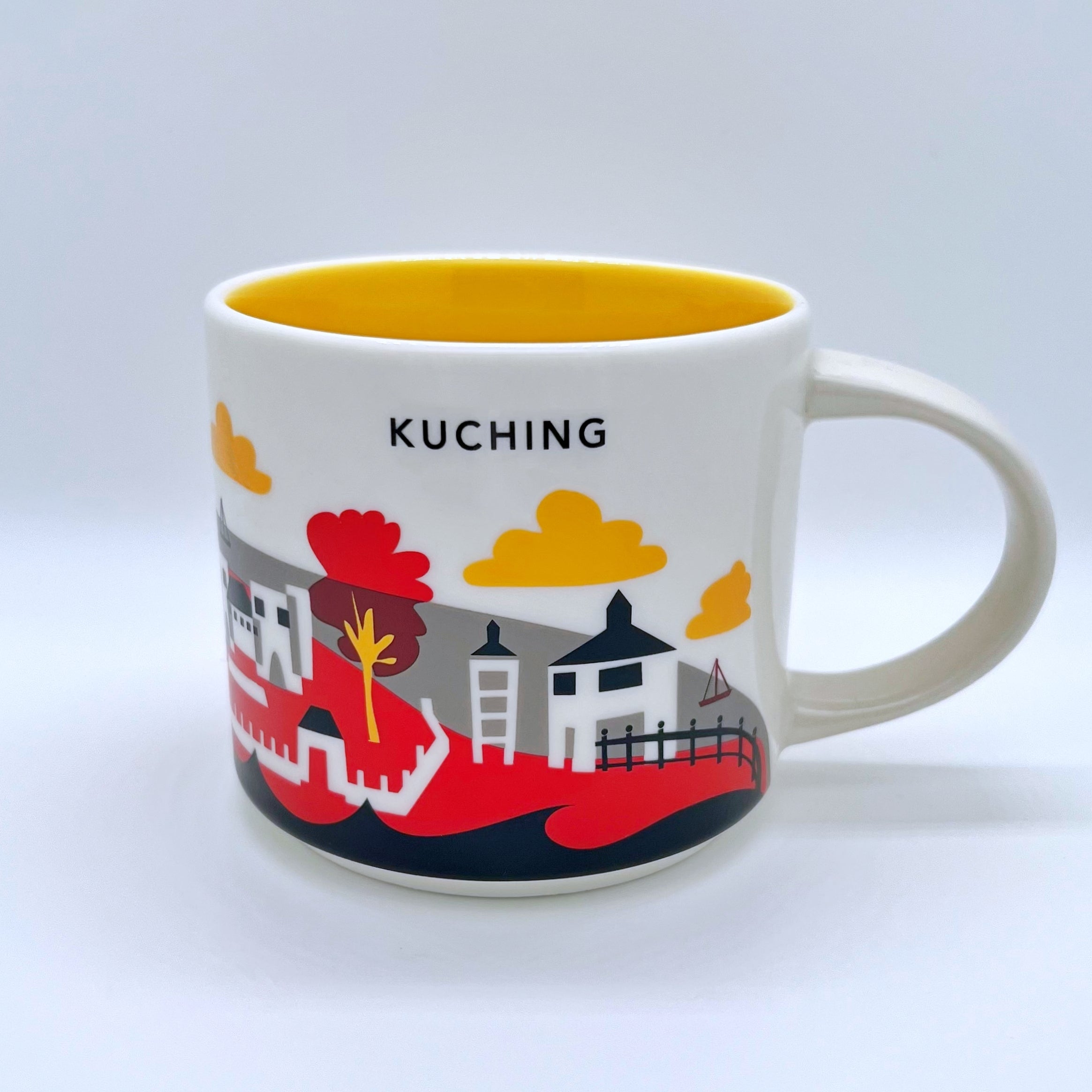 Kuching City Kaffee Tasse