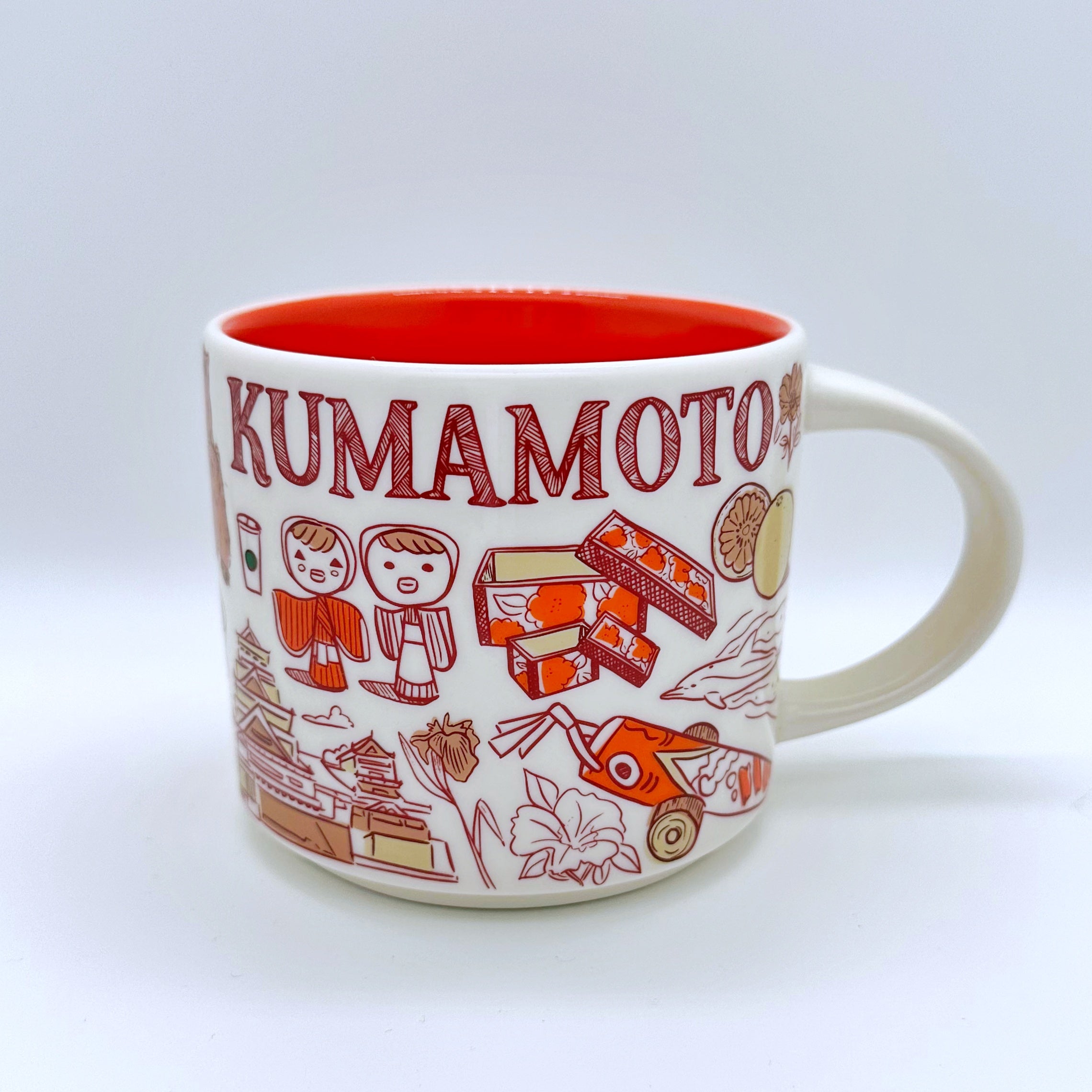 Kumamoto City Kaffee Tasse