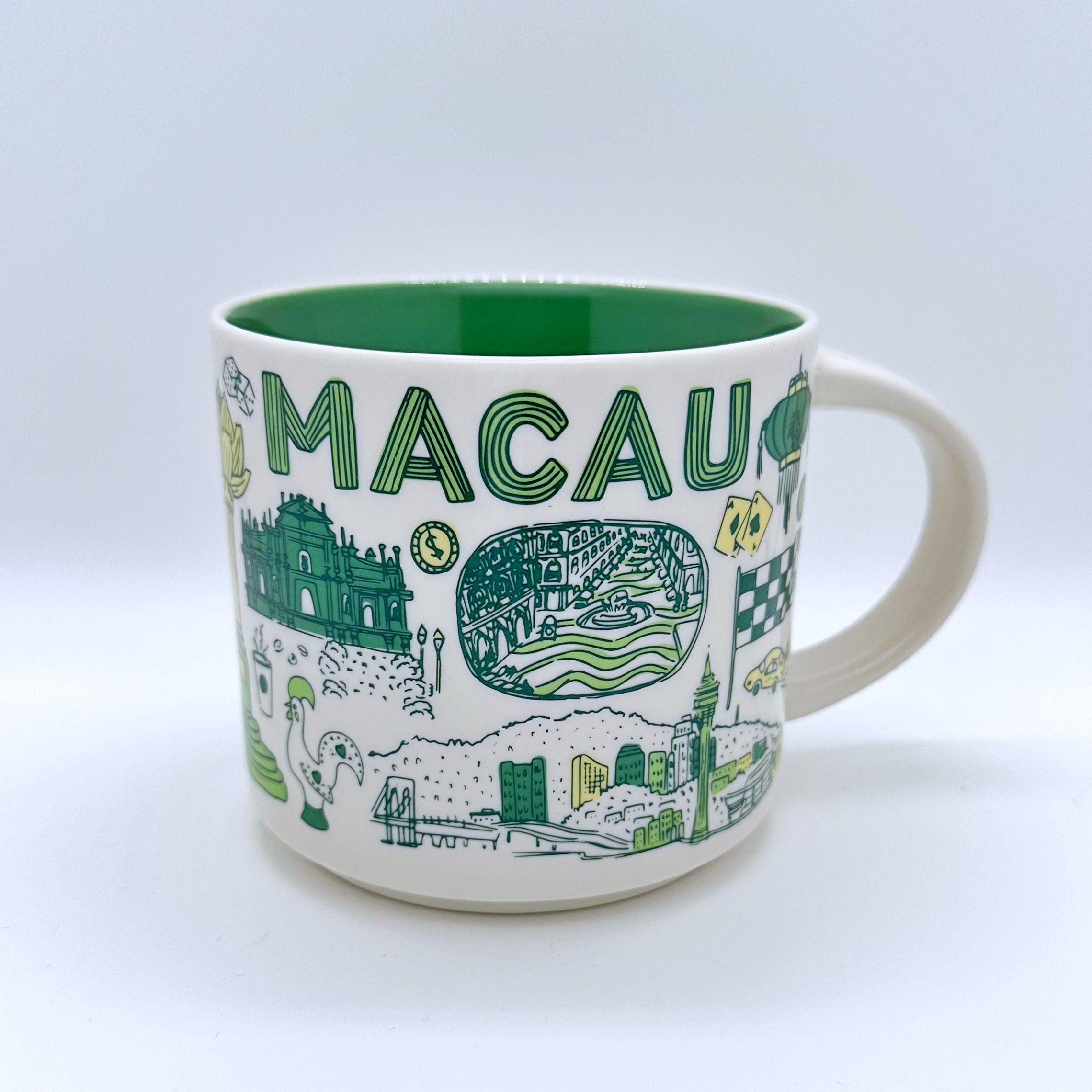 Macau City Kaffee Tasse