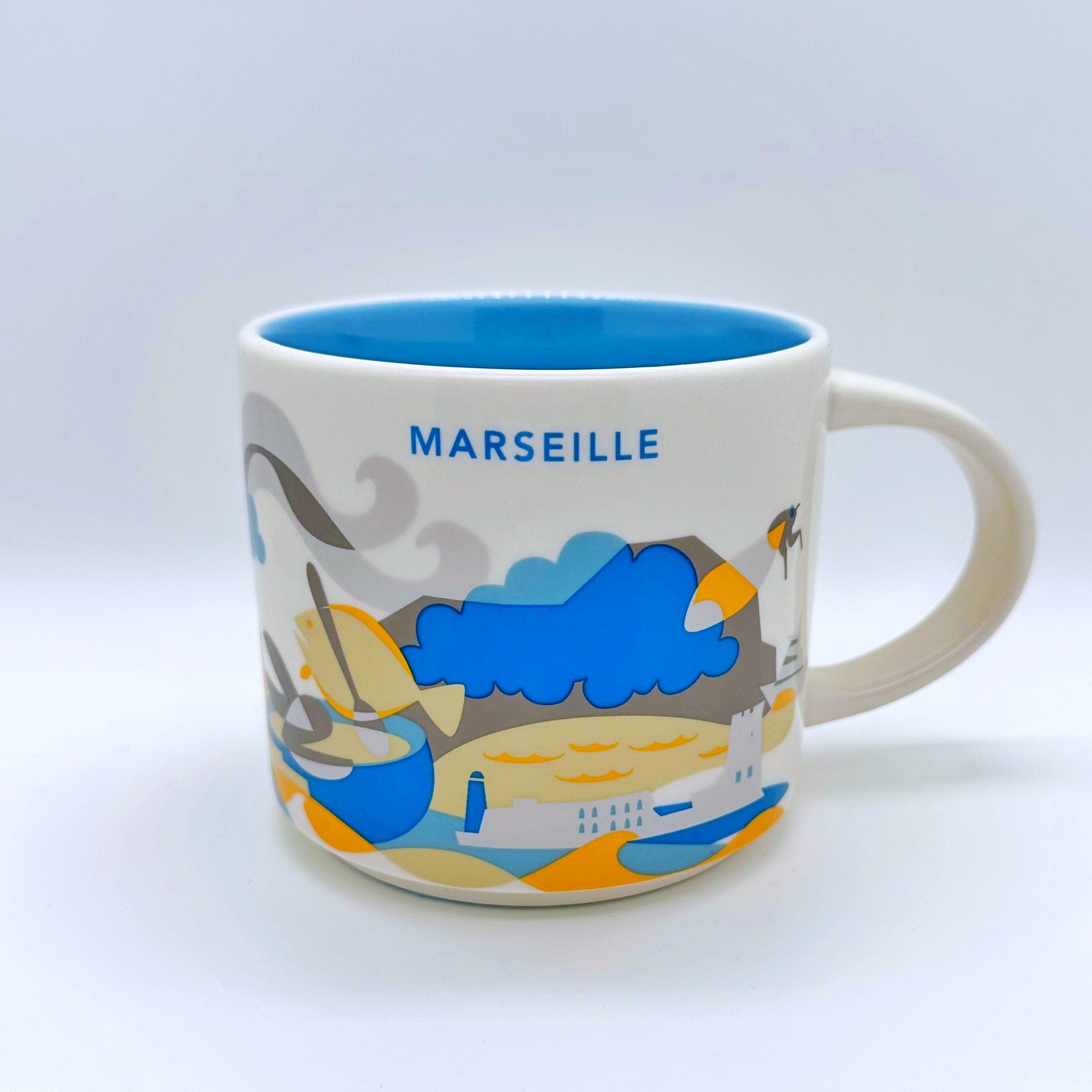 Marseille City Kaffee Tasse