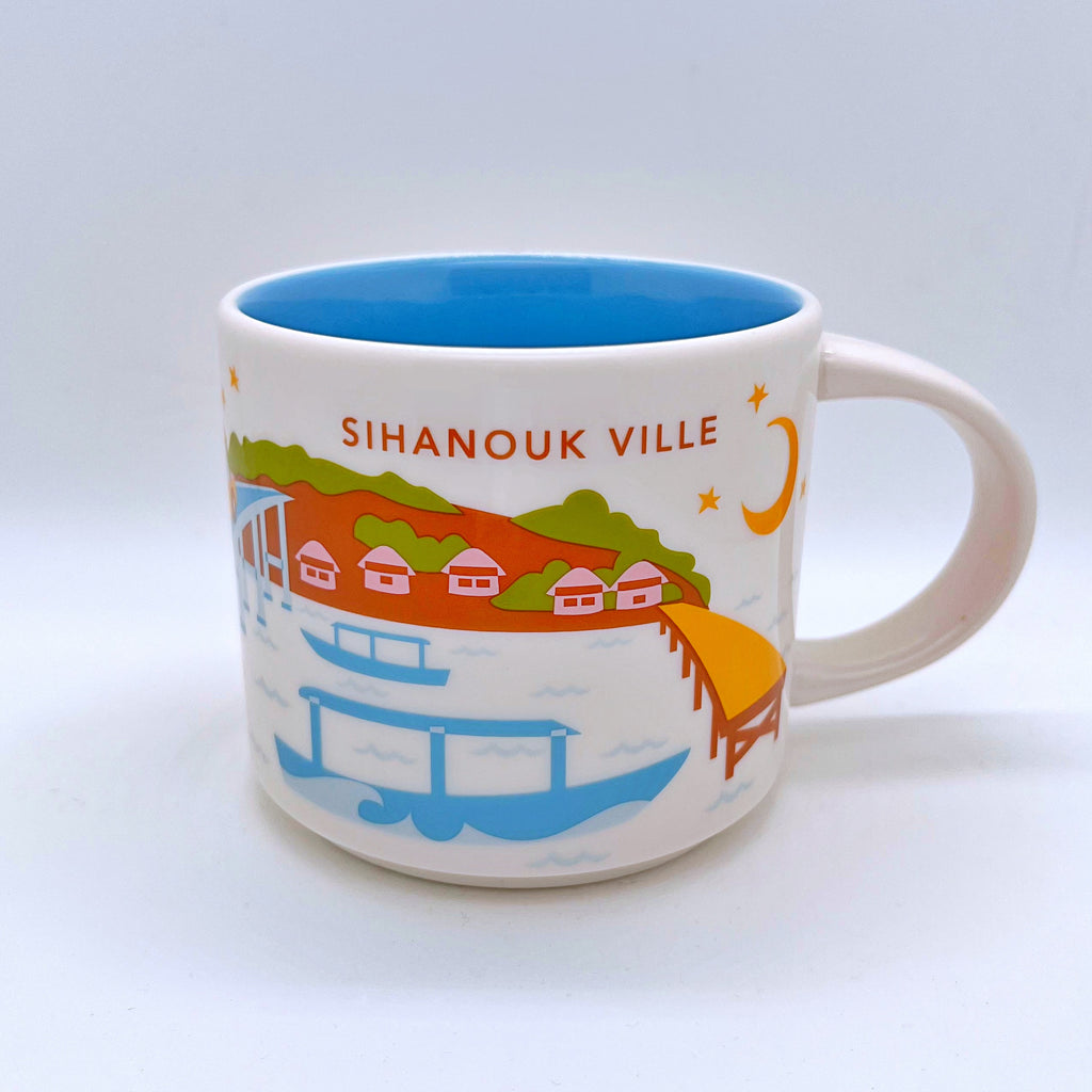 Sihanouk Ville City Kaffee Tasse