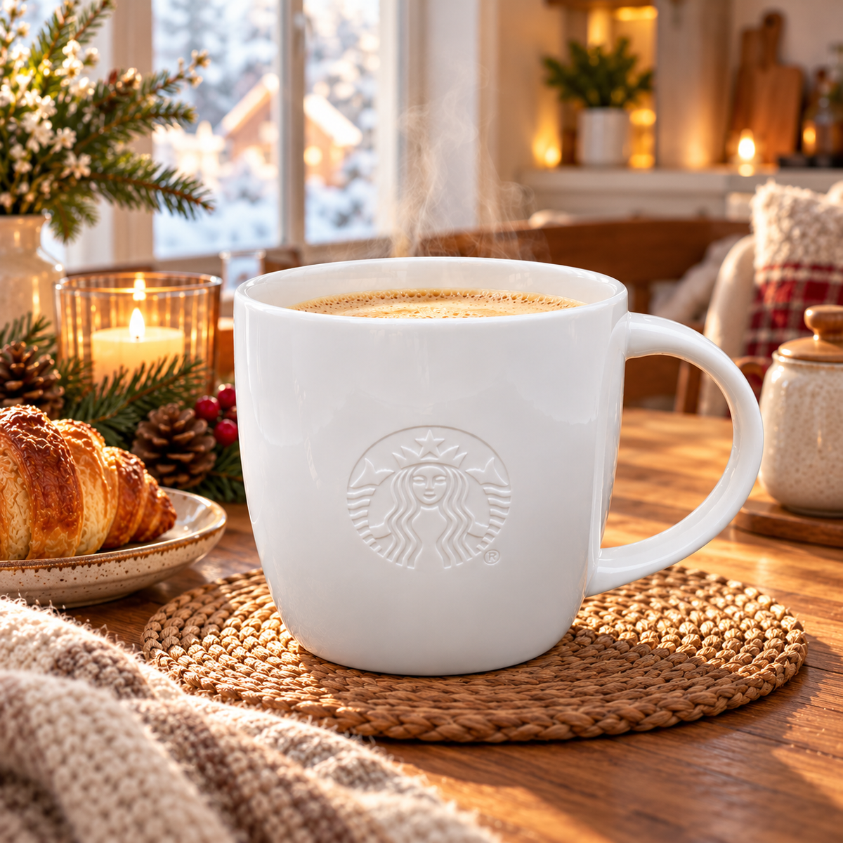 Starbucks Klassik Sirene Tasse mit Auswahl: Tall, Grande, Venti