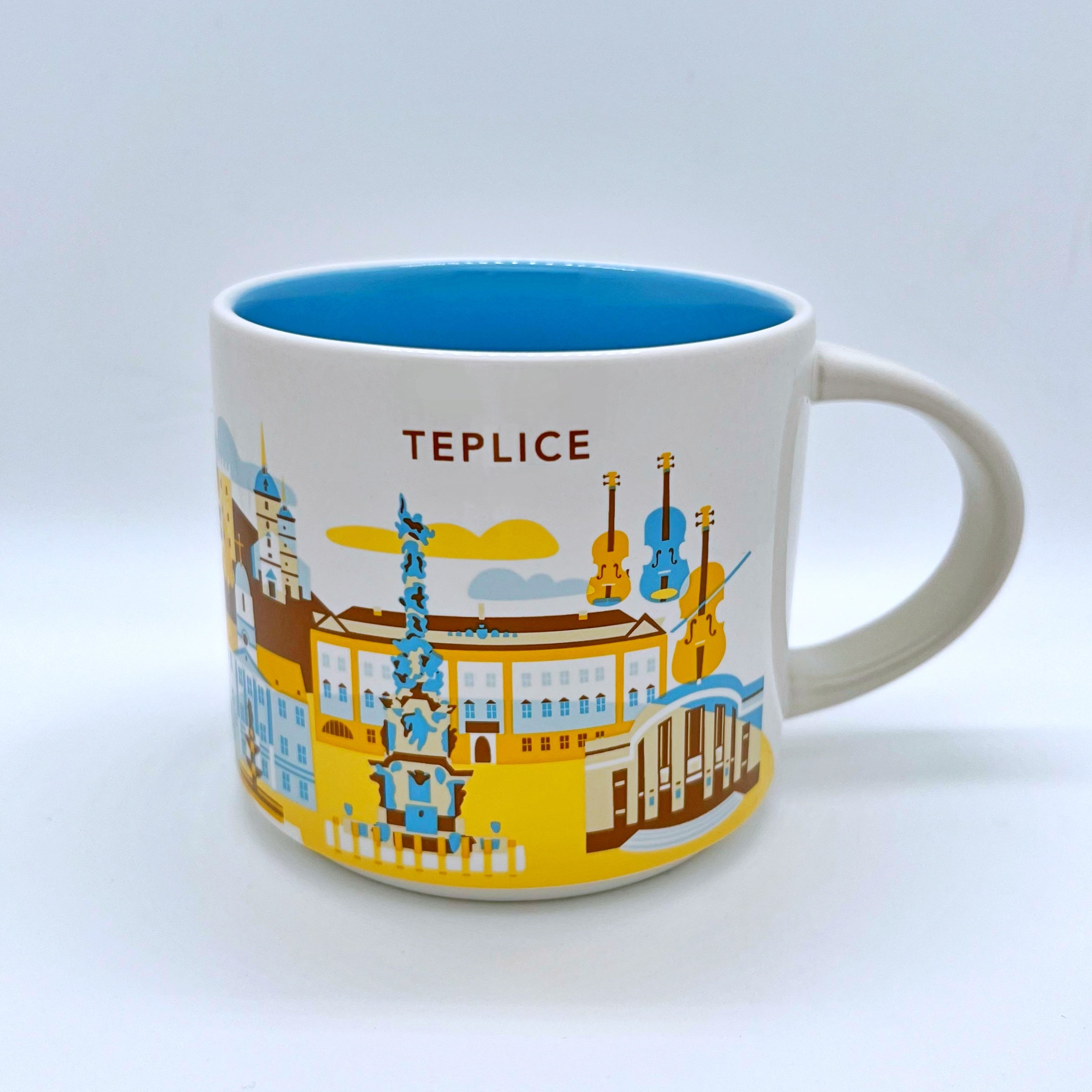 Teplice City Kaffee Tasse