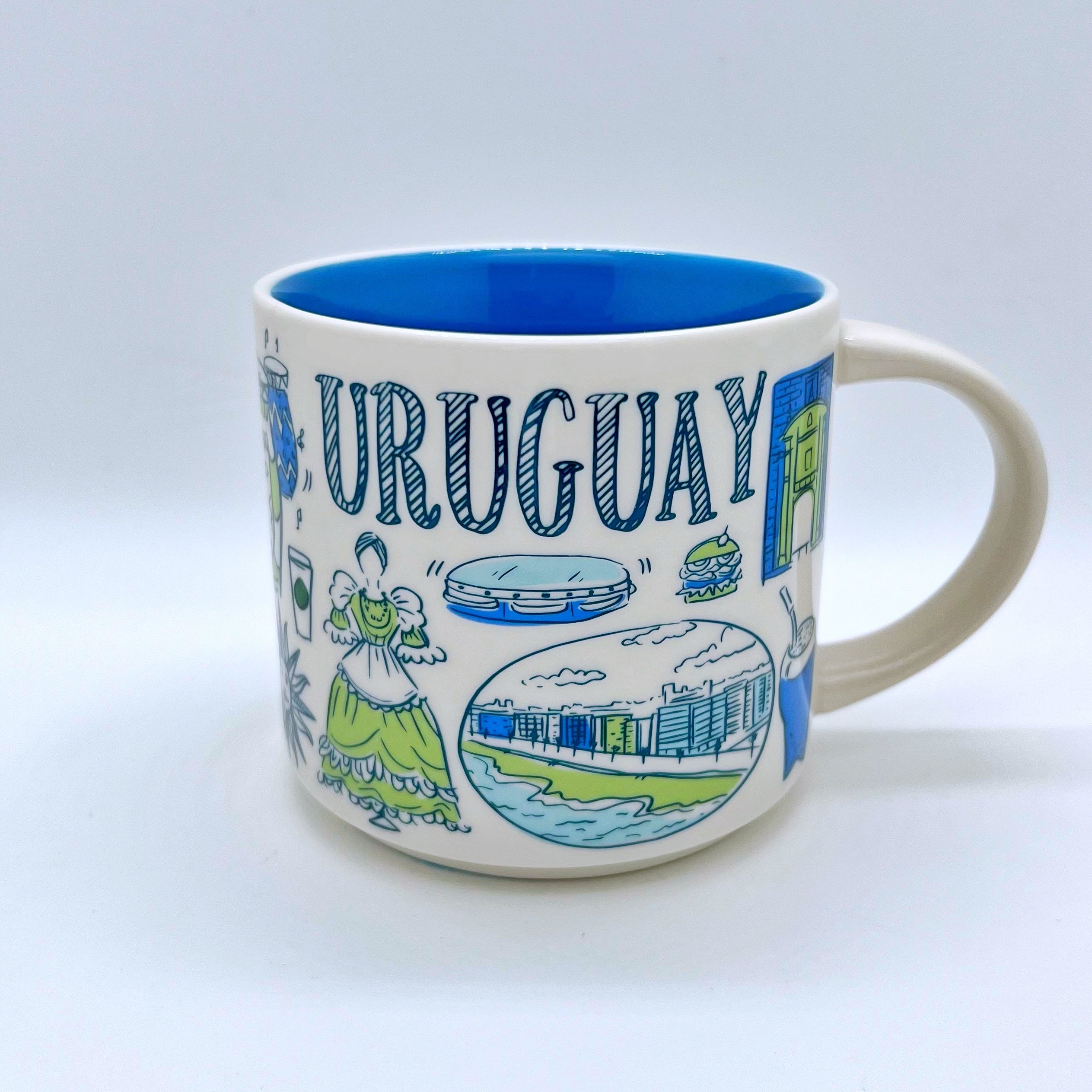 Uruguay Country Kaffee Tasse