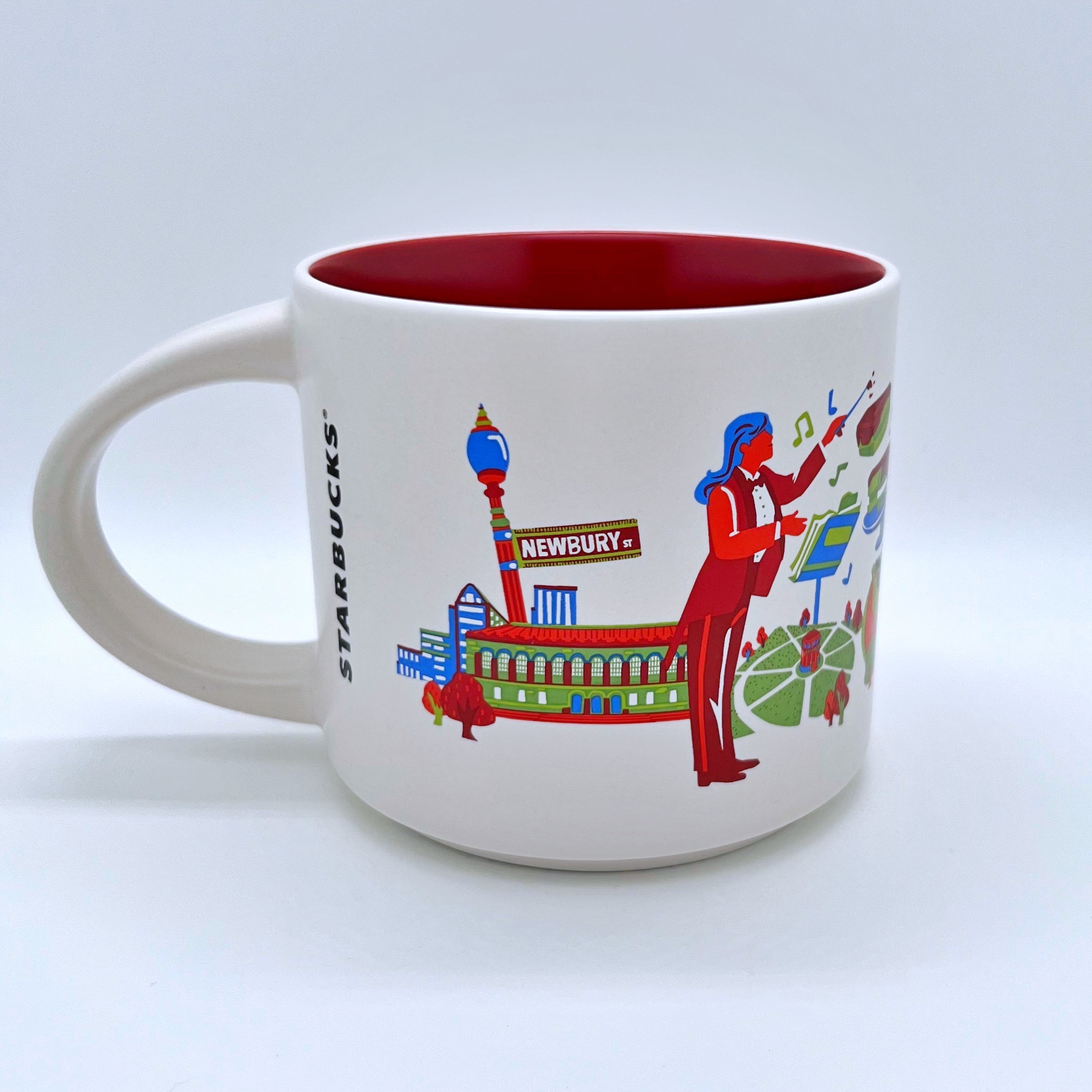 Boston City Kaffee Tasse DS