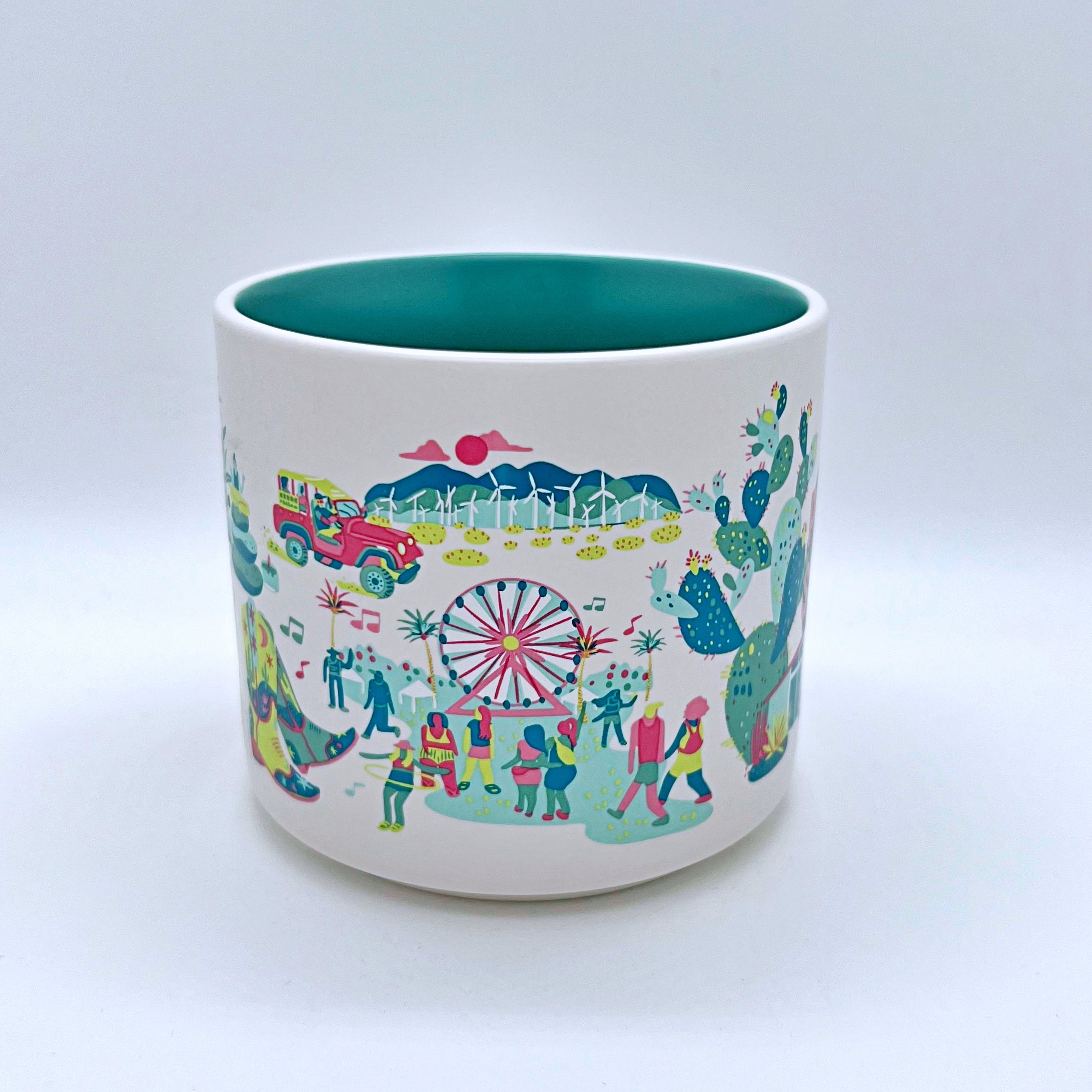 Palm Springs City Kaffee Tasse DS