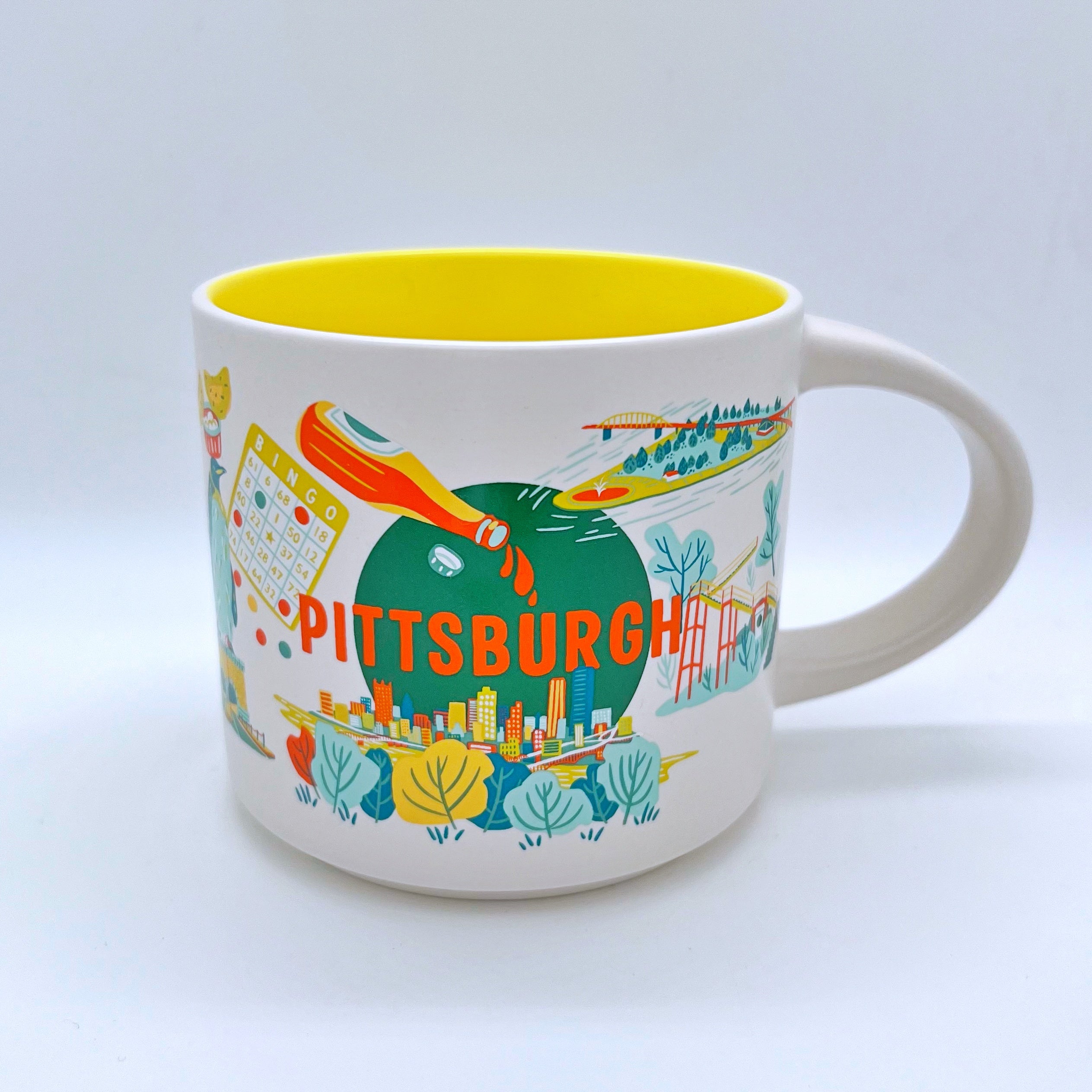 Pittsburgh City Kaffee Tasse DS