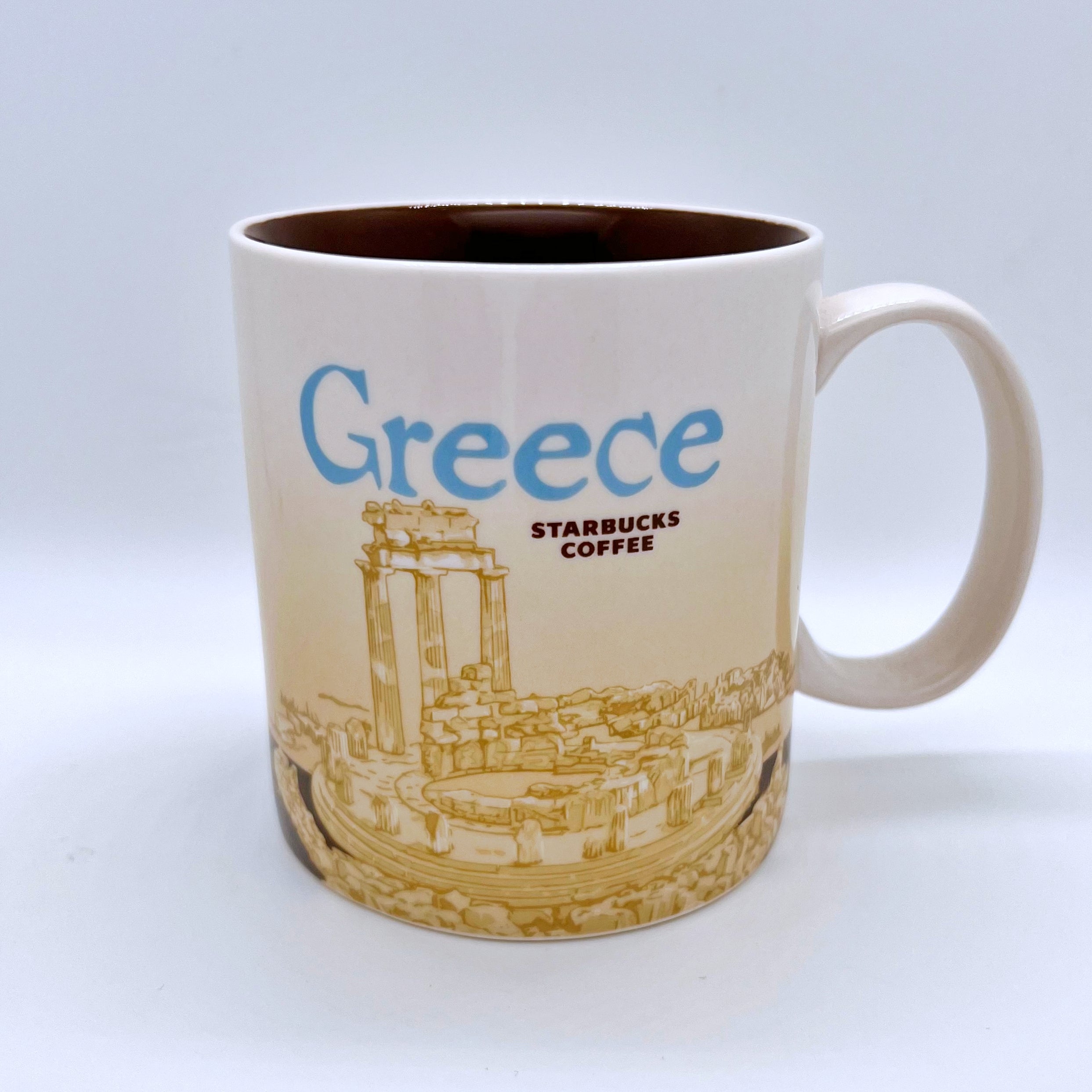 Greece Global Icon Mug Kaffee Tasse