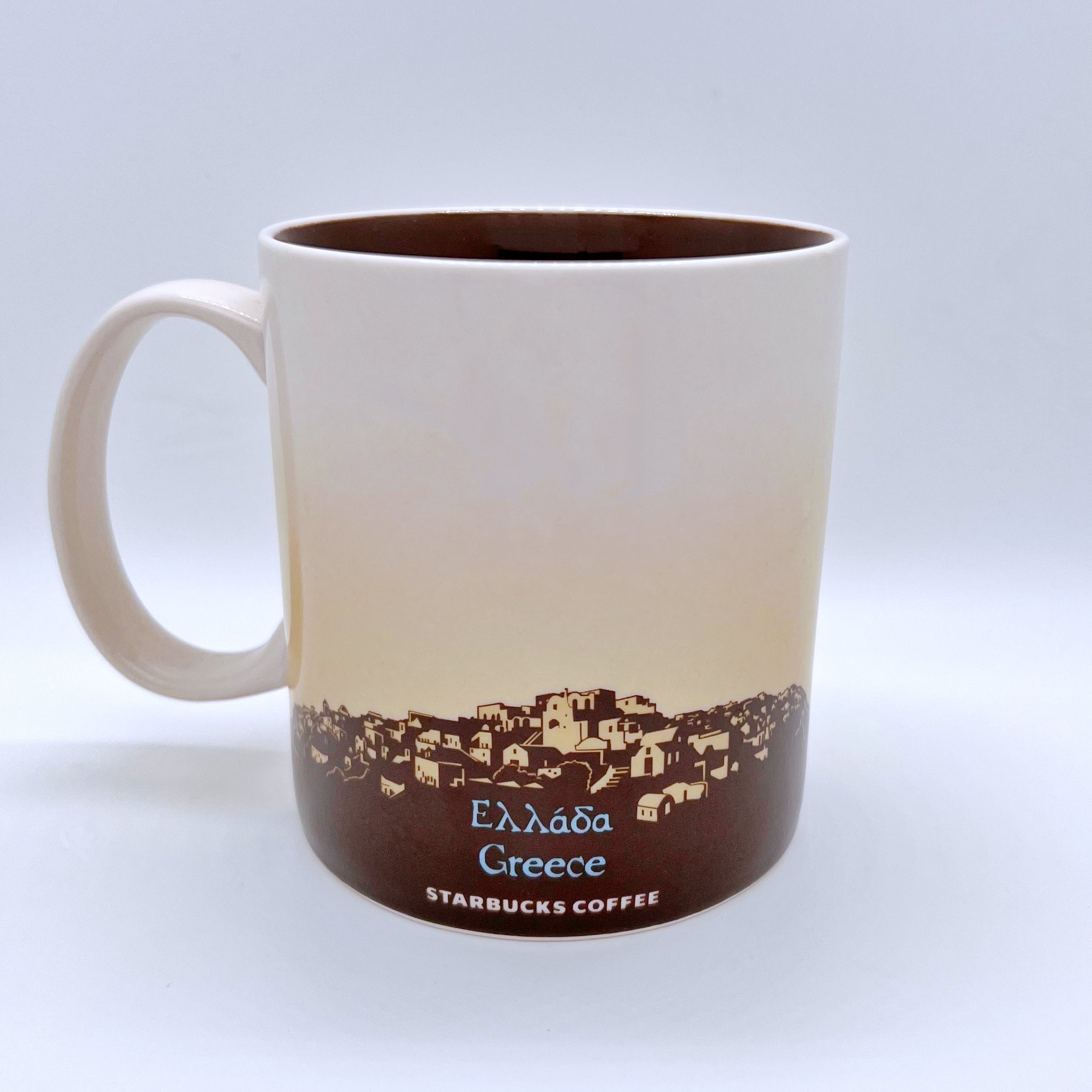 Greece Global Icon Mug Kaffee Tasse