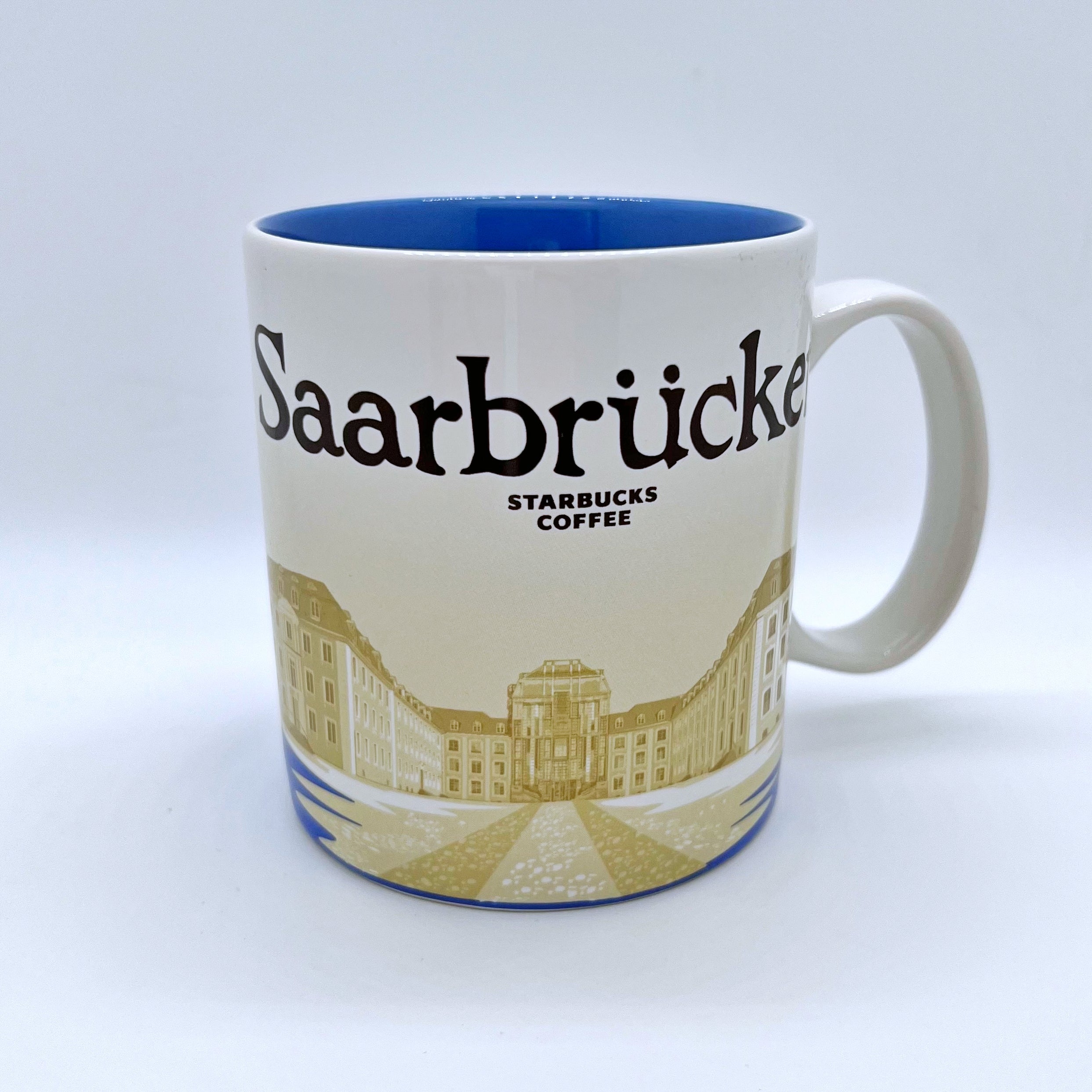 Saarbrücken Global Icon Mug Kaffee Tasse